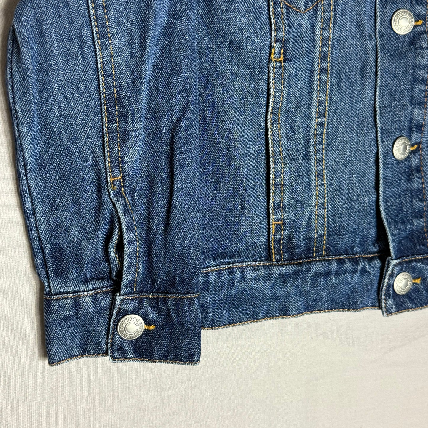 Levi's Dark Wash Denim Jacket 6-7 Years