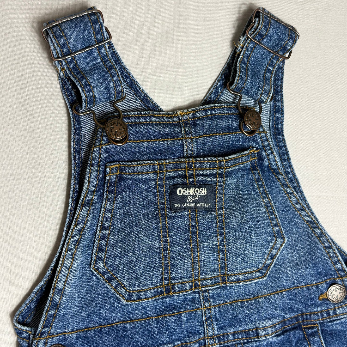 OshKosh B'Gosh Denim Dungrees 2-3 Years