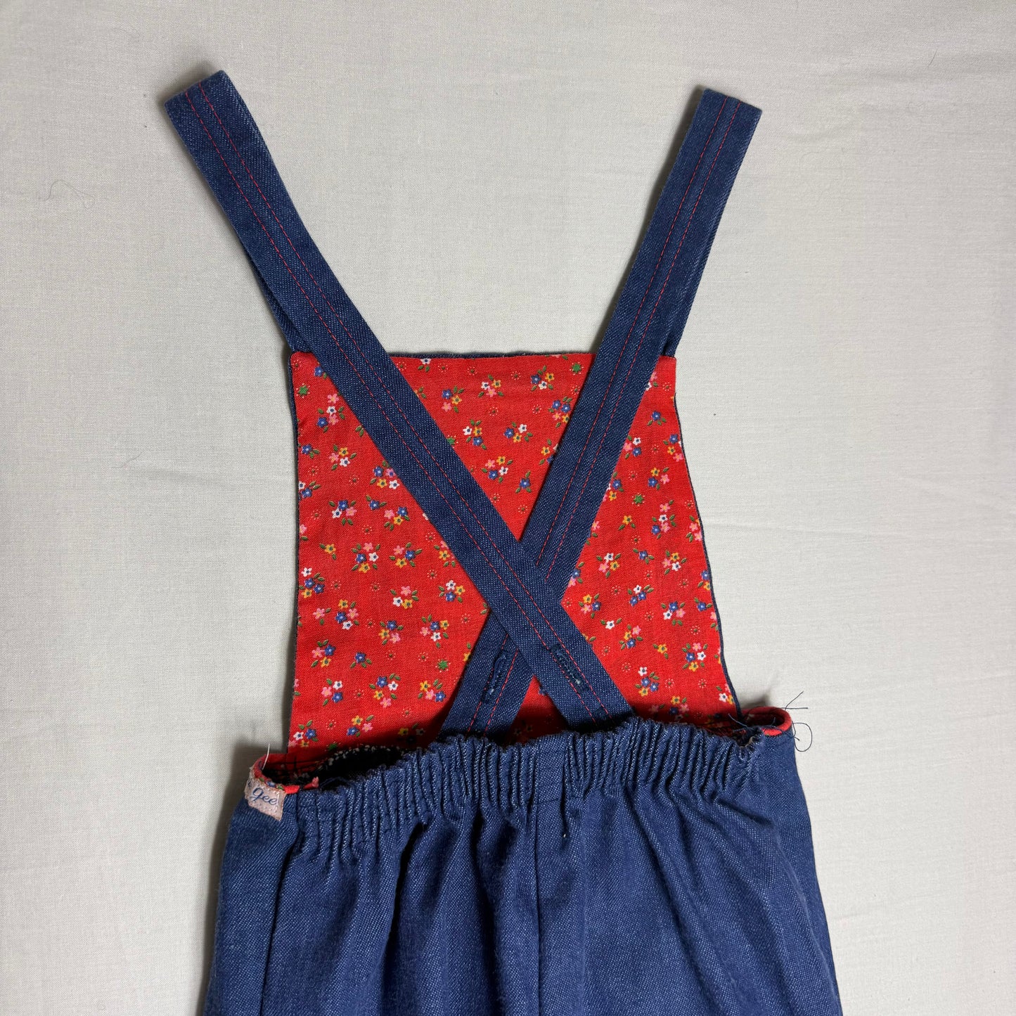 Tulip Embroidered Overalls 4-5 Years