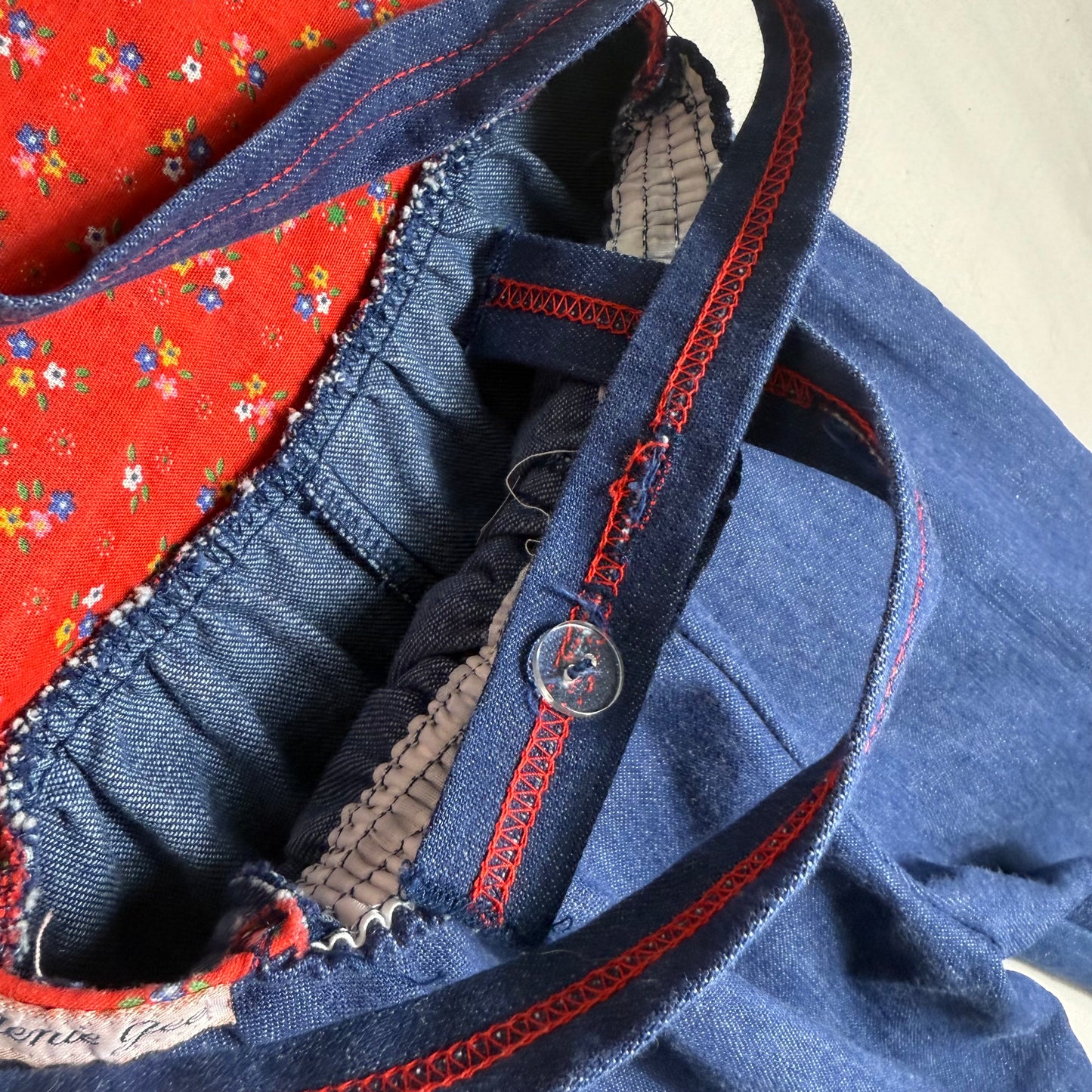 Tulip Embroidered Overalls 4-5 Years
