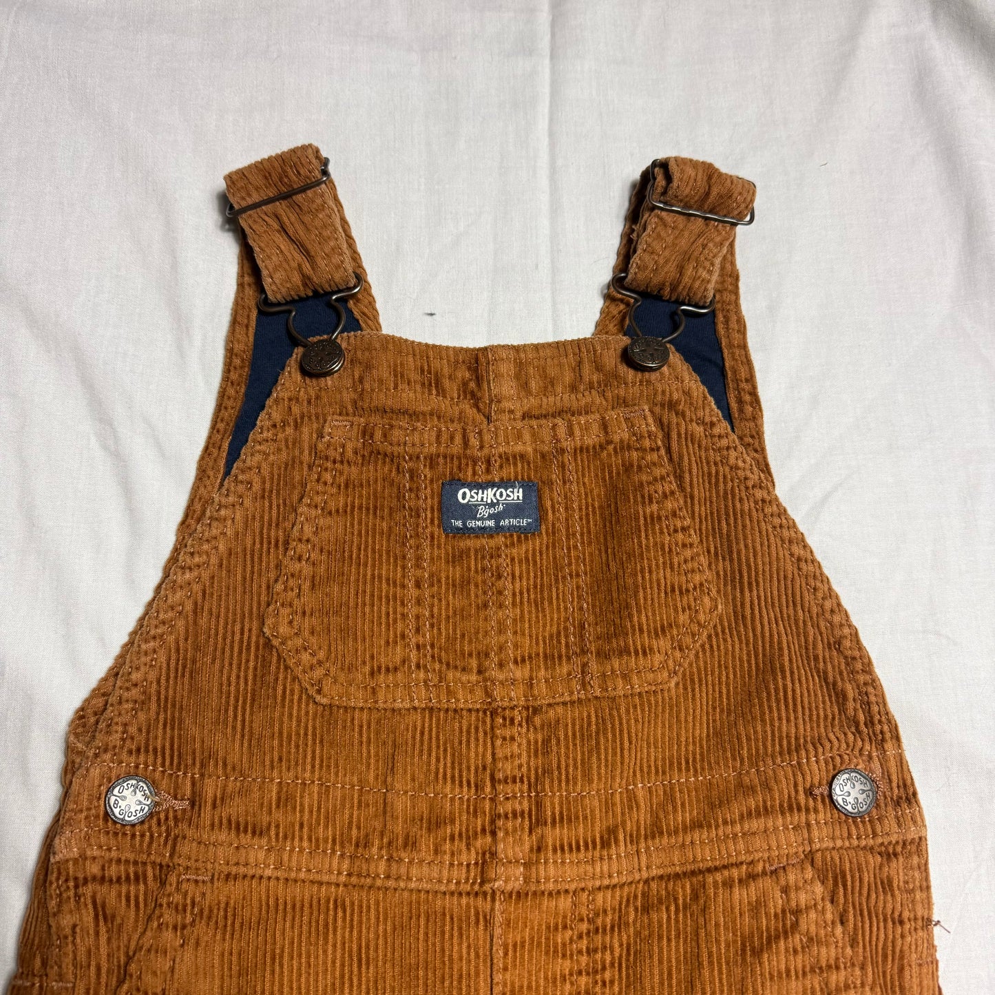 OshKosh B'Gosh Corduroy Dungarees 5-6 Years