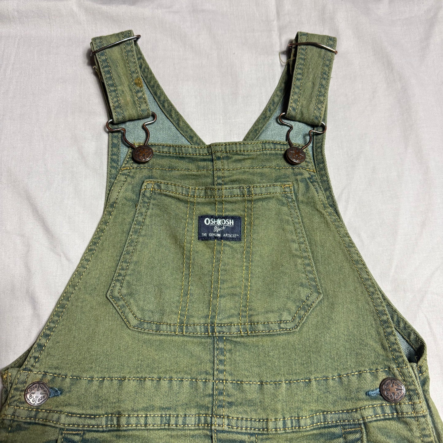 OshKosh B'Gosh Acid Washed Dungarees 5-6 Years