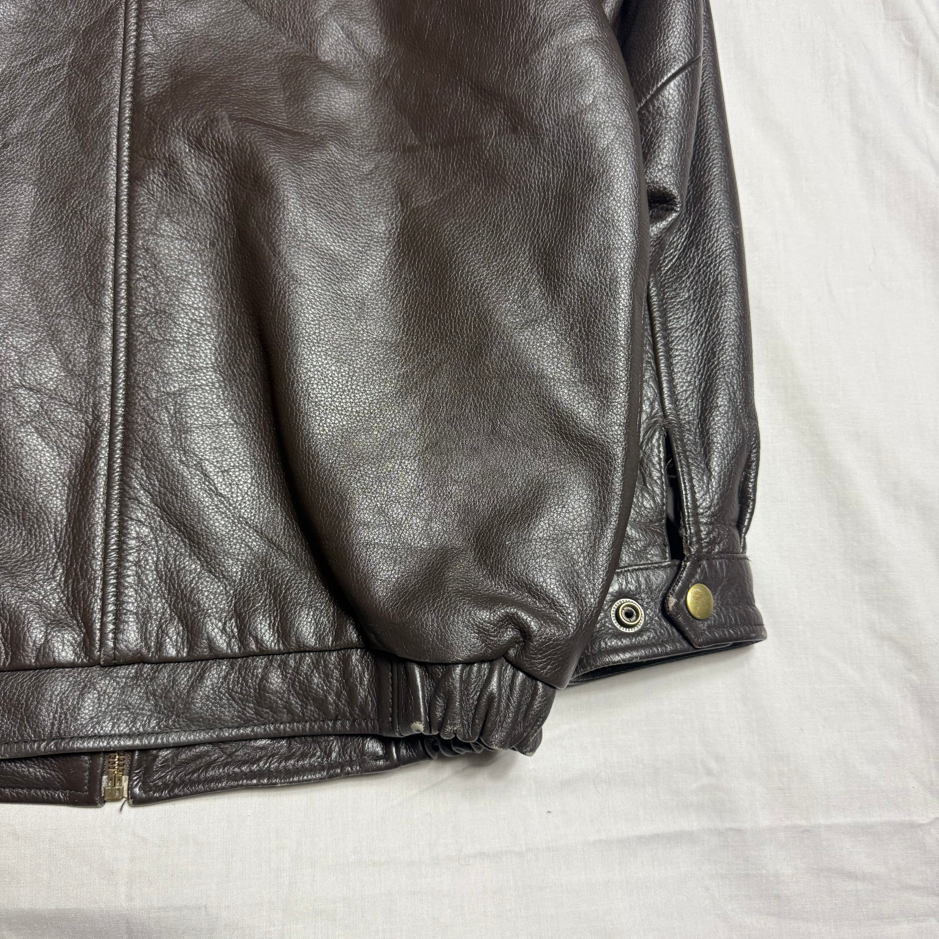 Cherokee Leather Aviator Jacket 12-13 Years