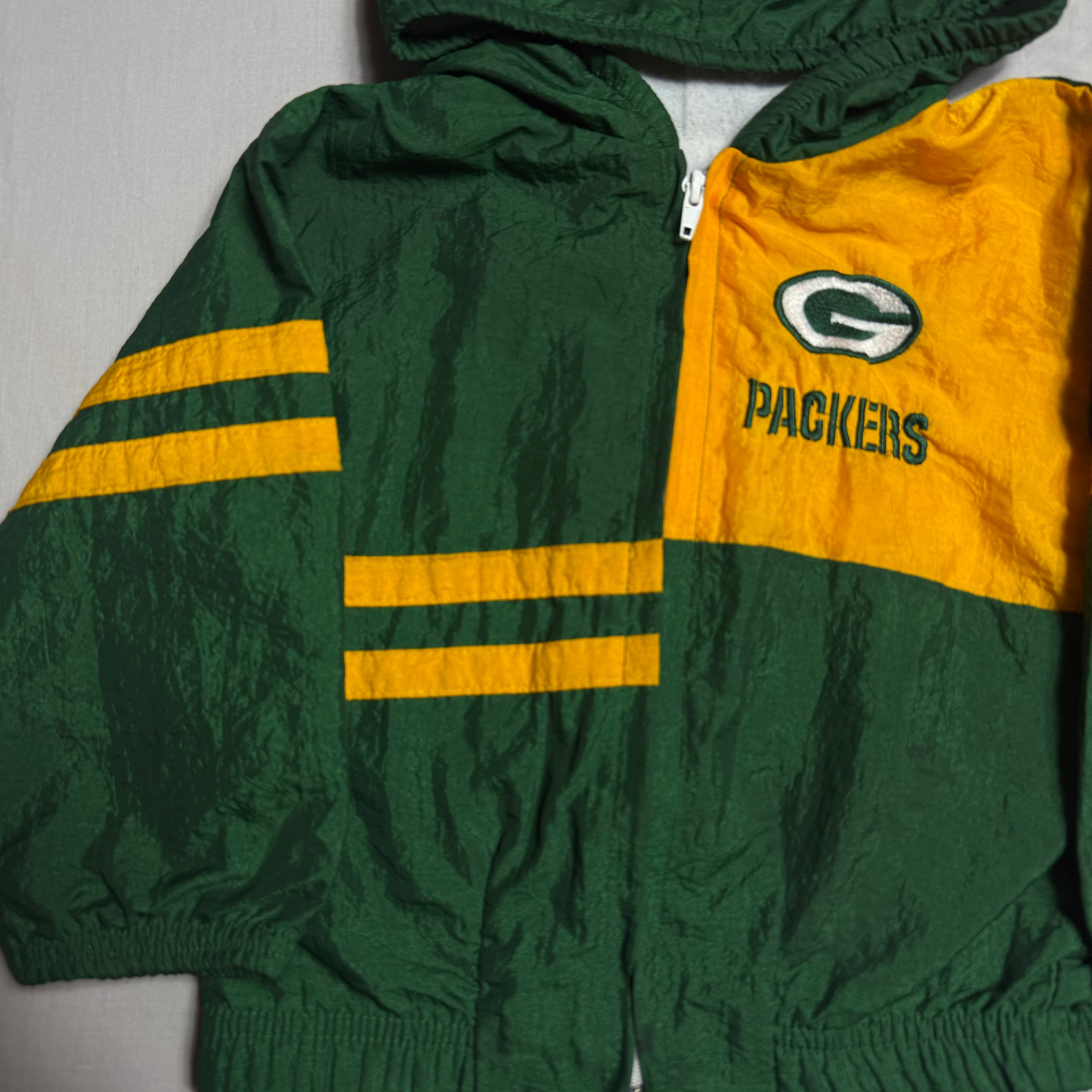 Packers NFL Windbreaker 2-3 Years