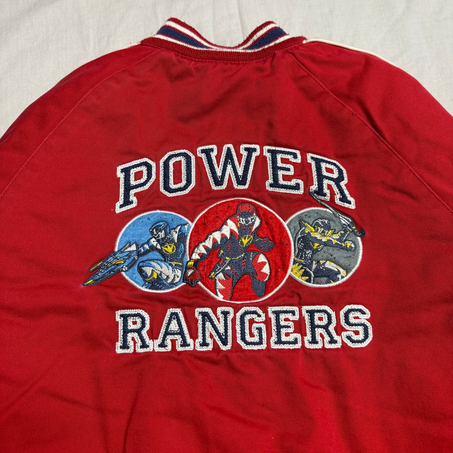 Power Ranger Varsity Coat 7-8 Years