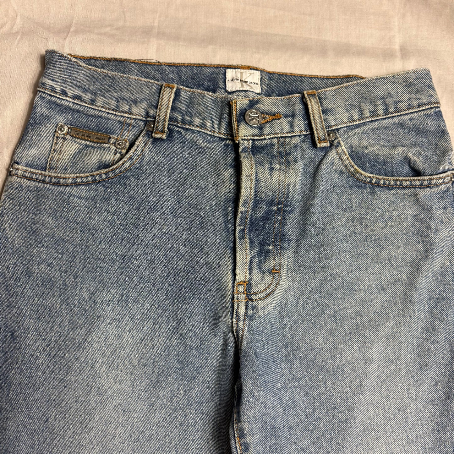 Calvin Klein Lightwash Jeans 13-14 Years