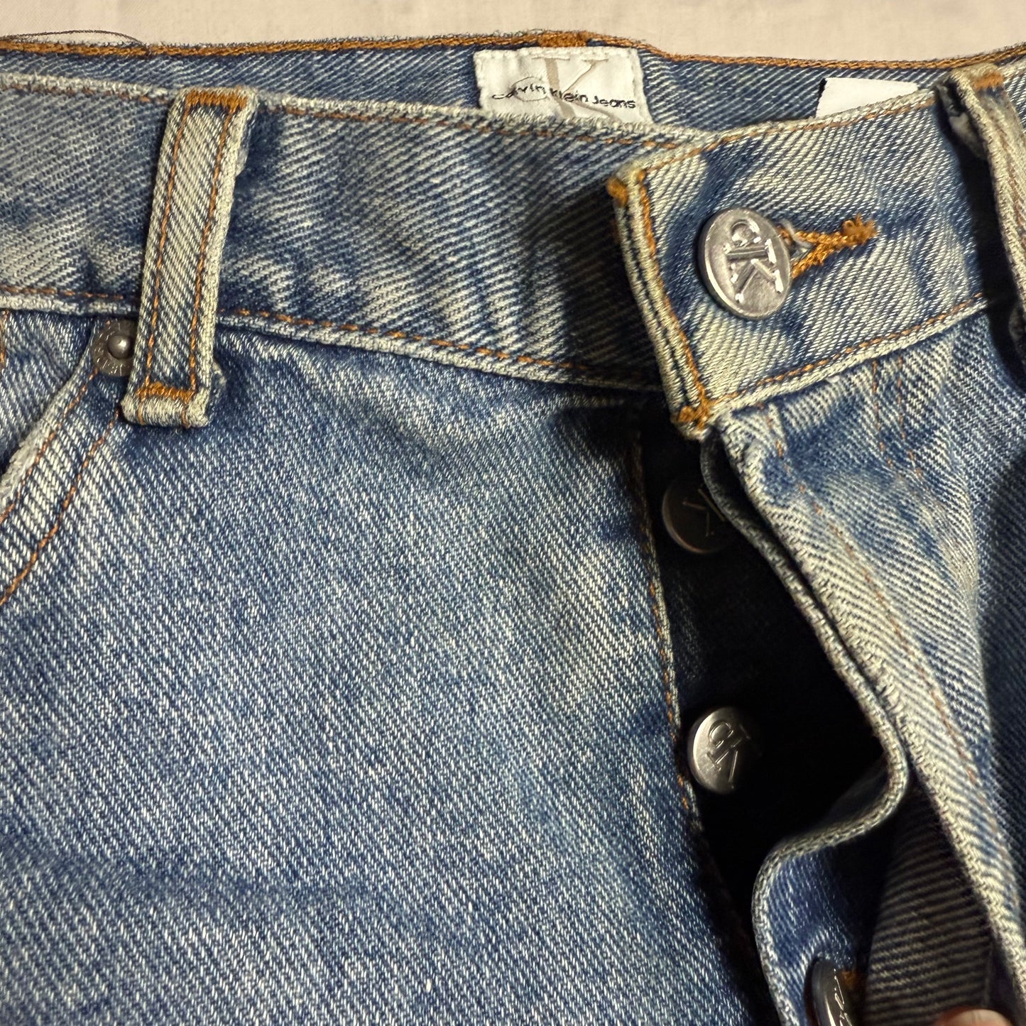 Calvin Klein Lightwash Jeans 13-14 Years