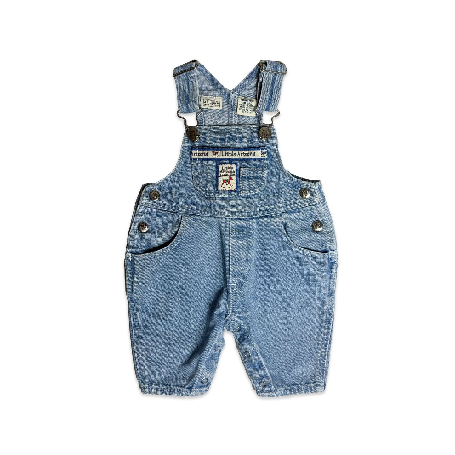 Arizona Lightwash Dungarees 0 - 3 Months Dungarees New Arrivals Arizona_Lightwash_Dungarees_0 - 3_Months_338 - Secondly
