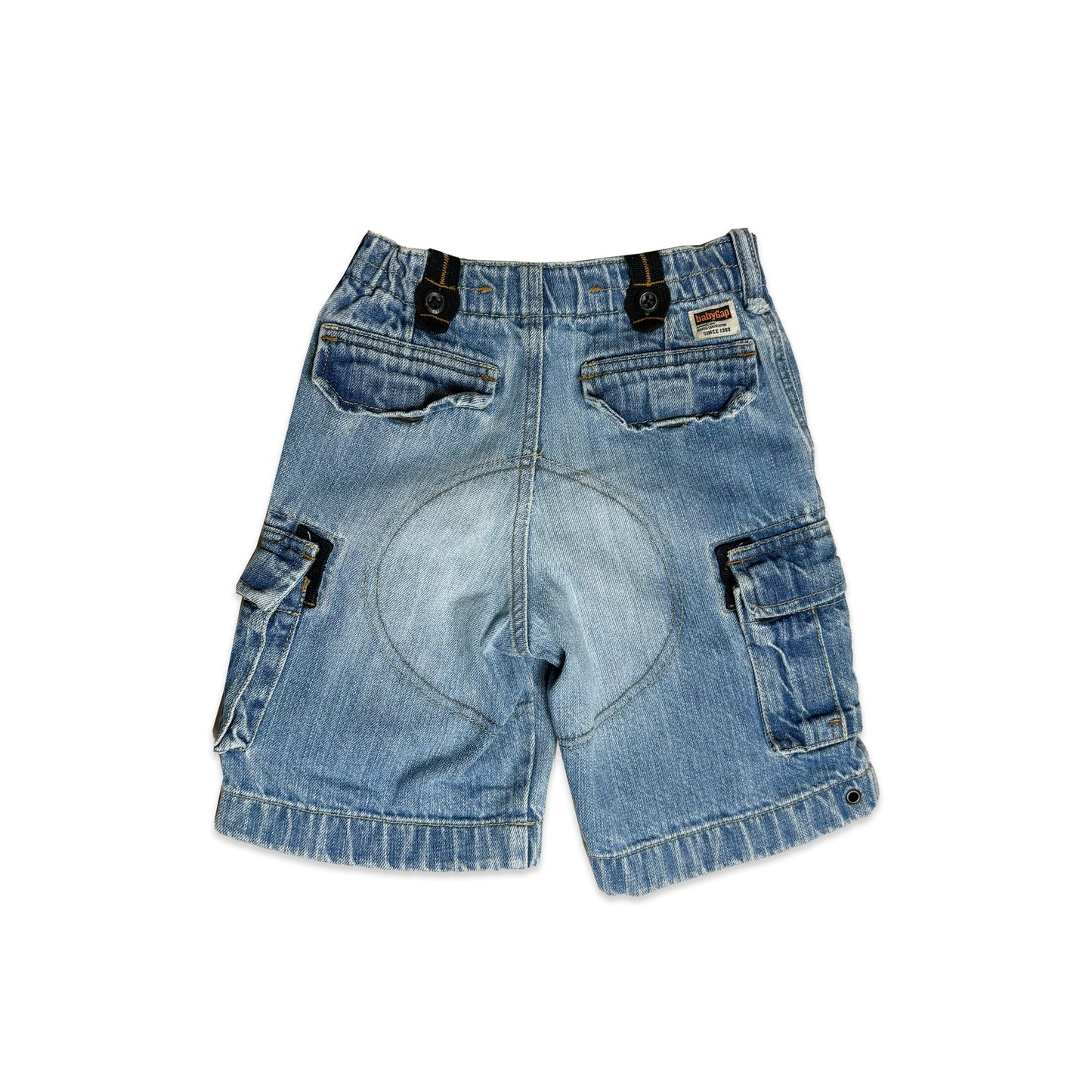 Cargo Style Denim Shorts 3 - 4 Years Shorts Cargo_Style_Denim_Shorts_3 - 4_Years_361 - Secondly
