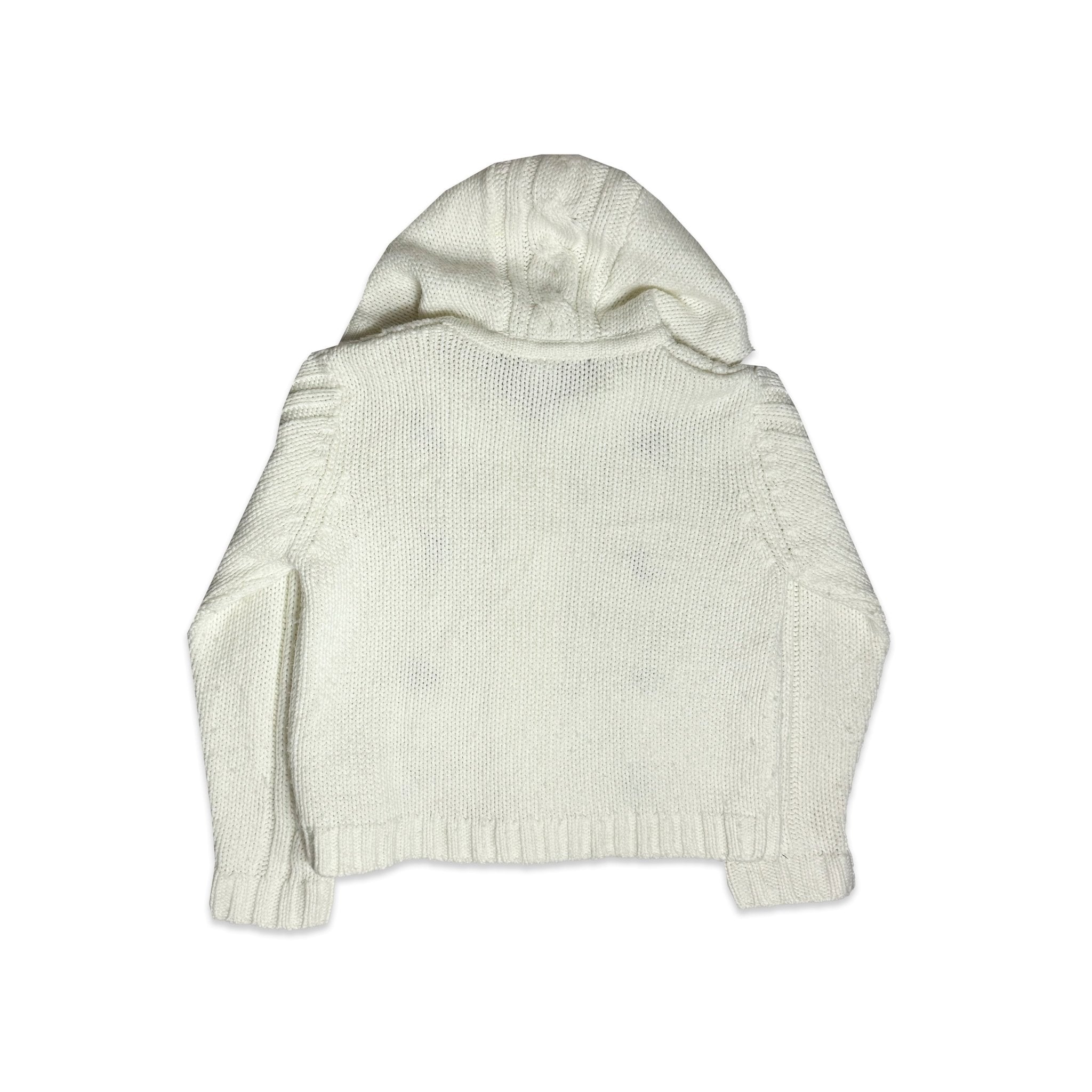 Cherry Cable Knitted Hoodie 6 - 7 Years New Arrivals Winter Cherry_Cable_Knitted_Hoodie_6 - 7_Years_406 - Secondly