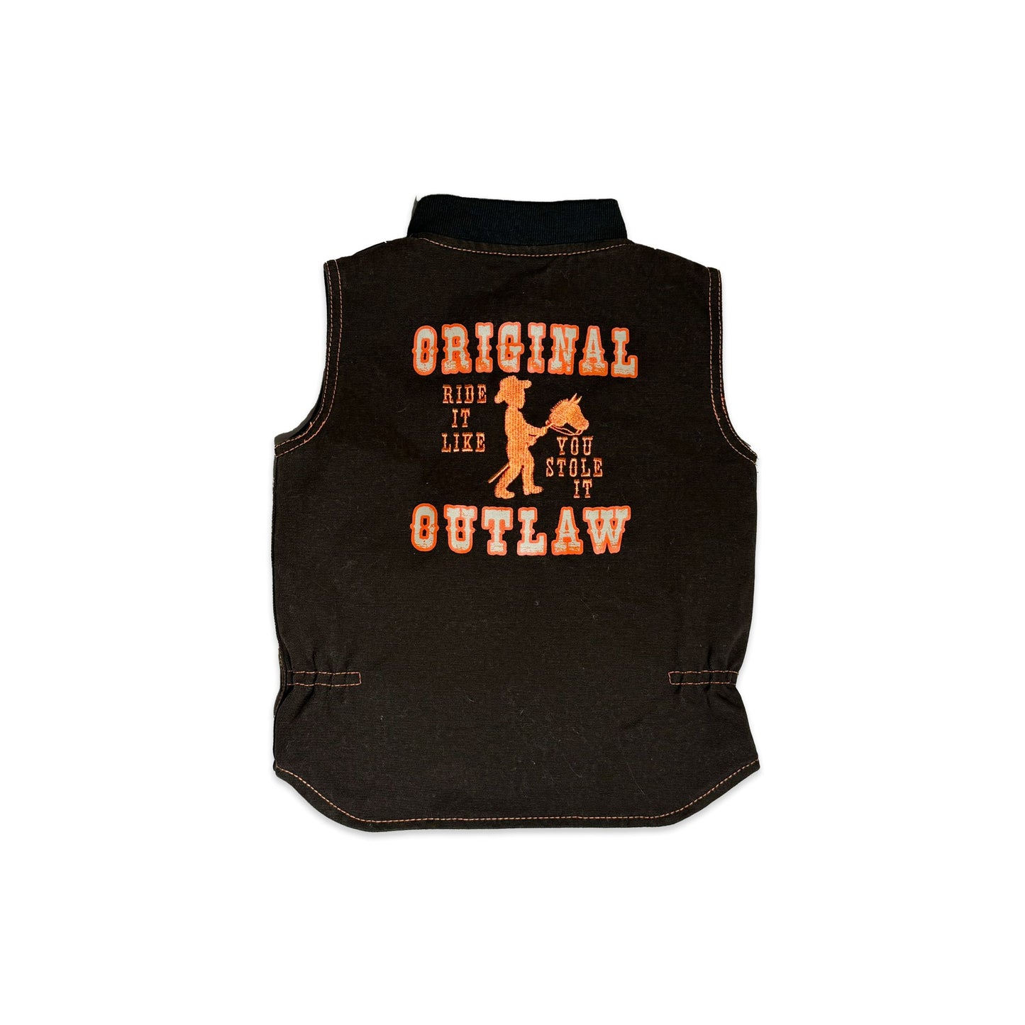 Cowboy Padded Bomber Vest 2 - 3 Years New Arrivals Winter Cowboy_Padded_Bomber_Vest_2 - 3_Years_378 - Secondly