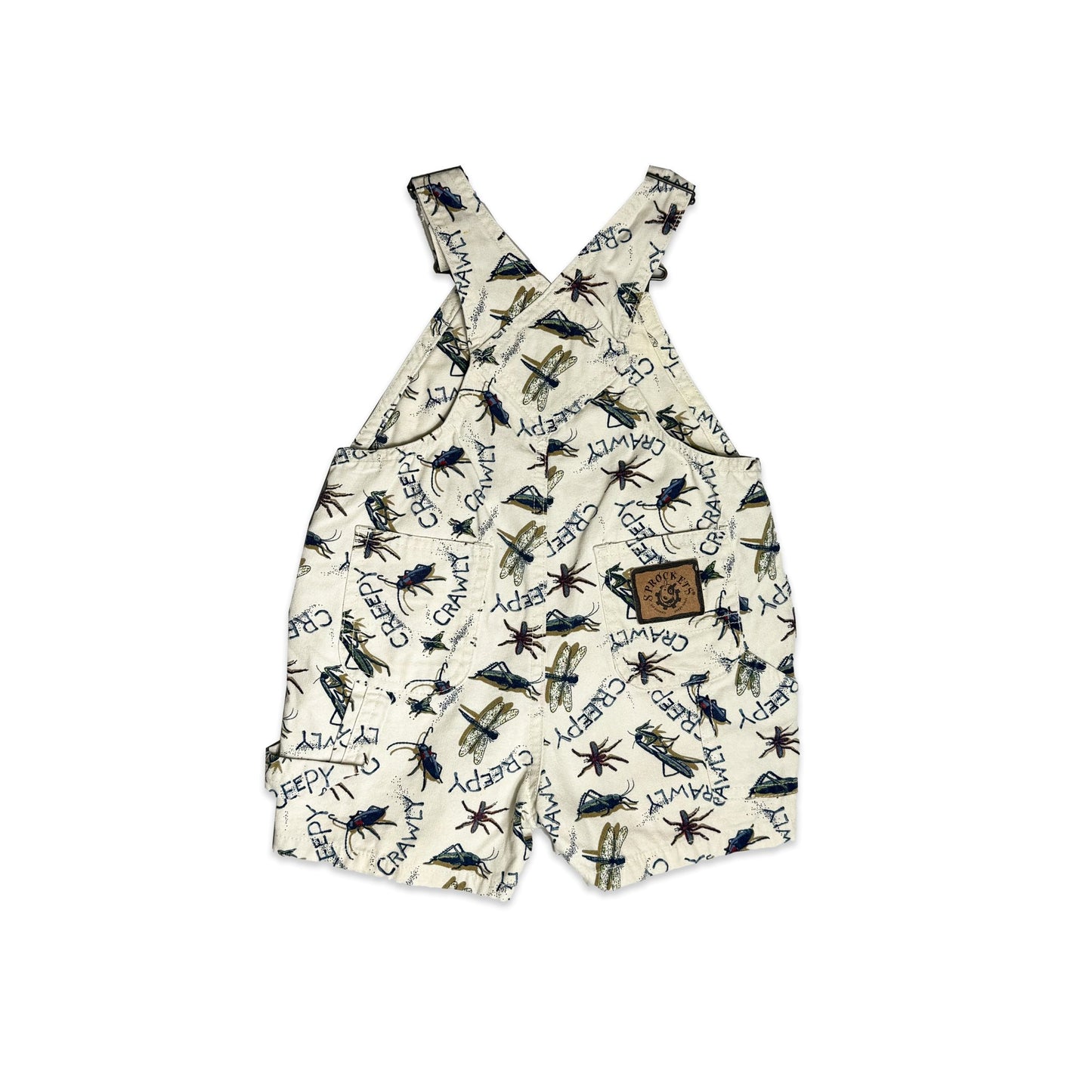 Creepy Crawly Romper 6 - 9 Months Dungarees New Arrivals Creepy_Crawly_Romper_6 - 9_Months_311 - Secondly