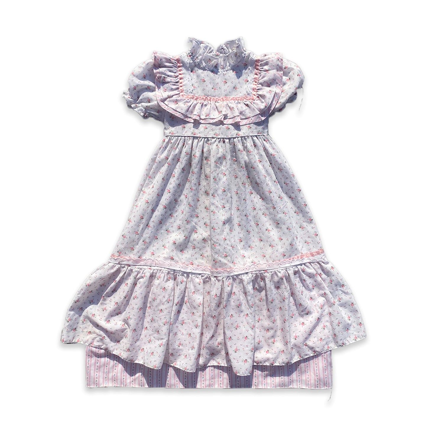 Frill prairie Tiered Floral Dress 4-5 years Summer - Secondly