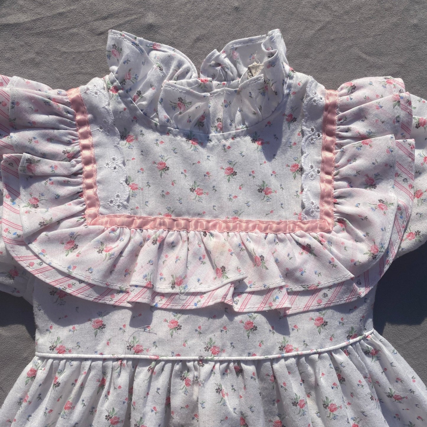 Frill prairie Tiered Floral Dress 4-5 years Summer - Secondly