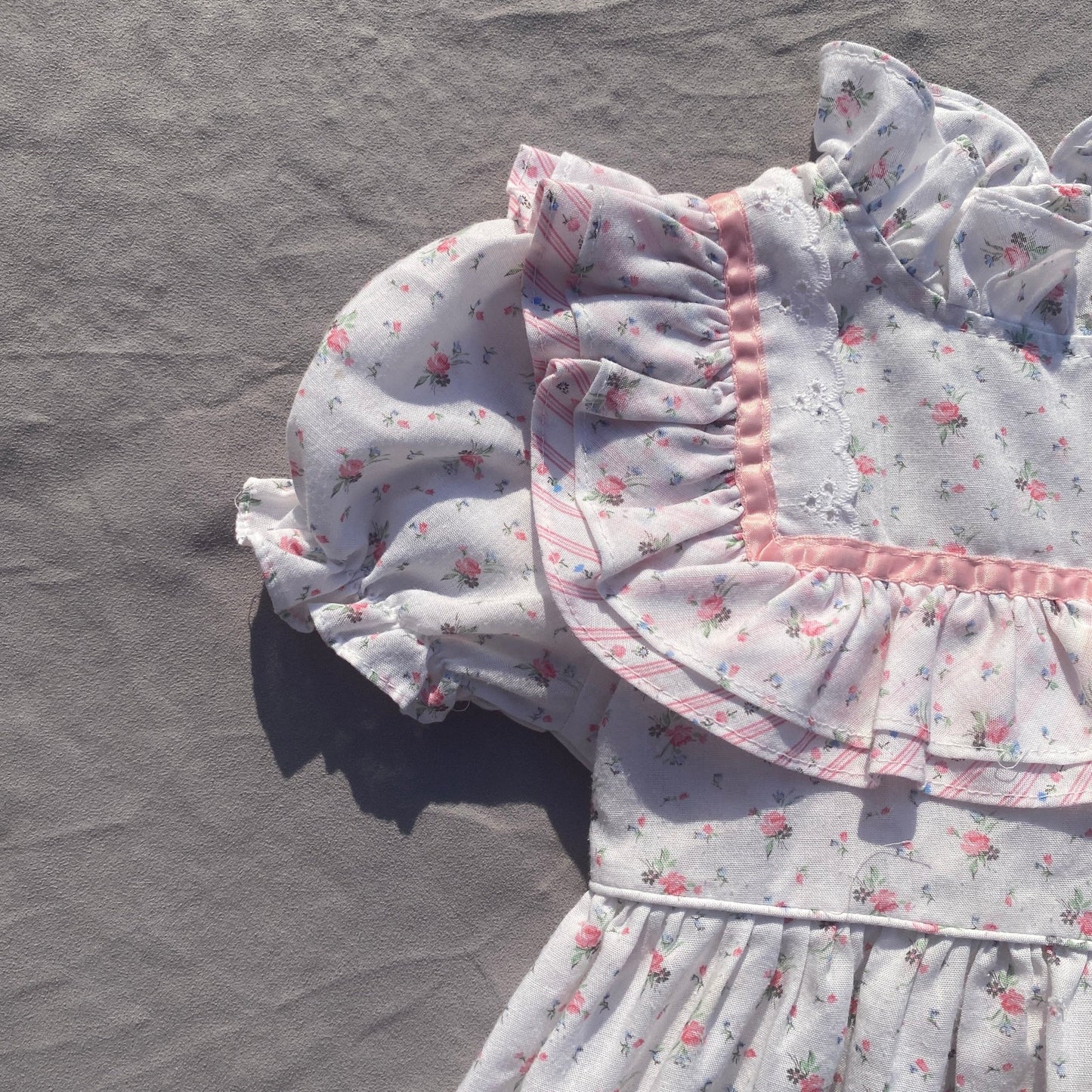 Frill prairie Tiered Floral Dress 4-5 years Summer - Secondly