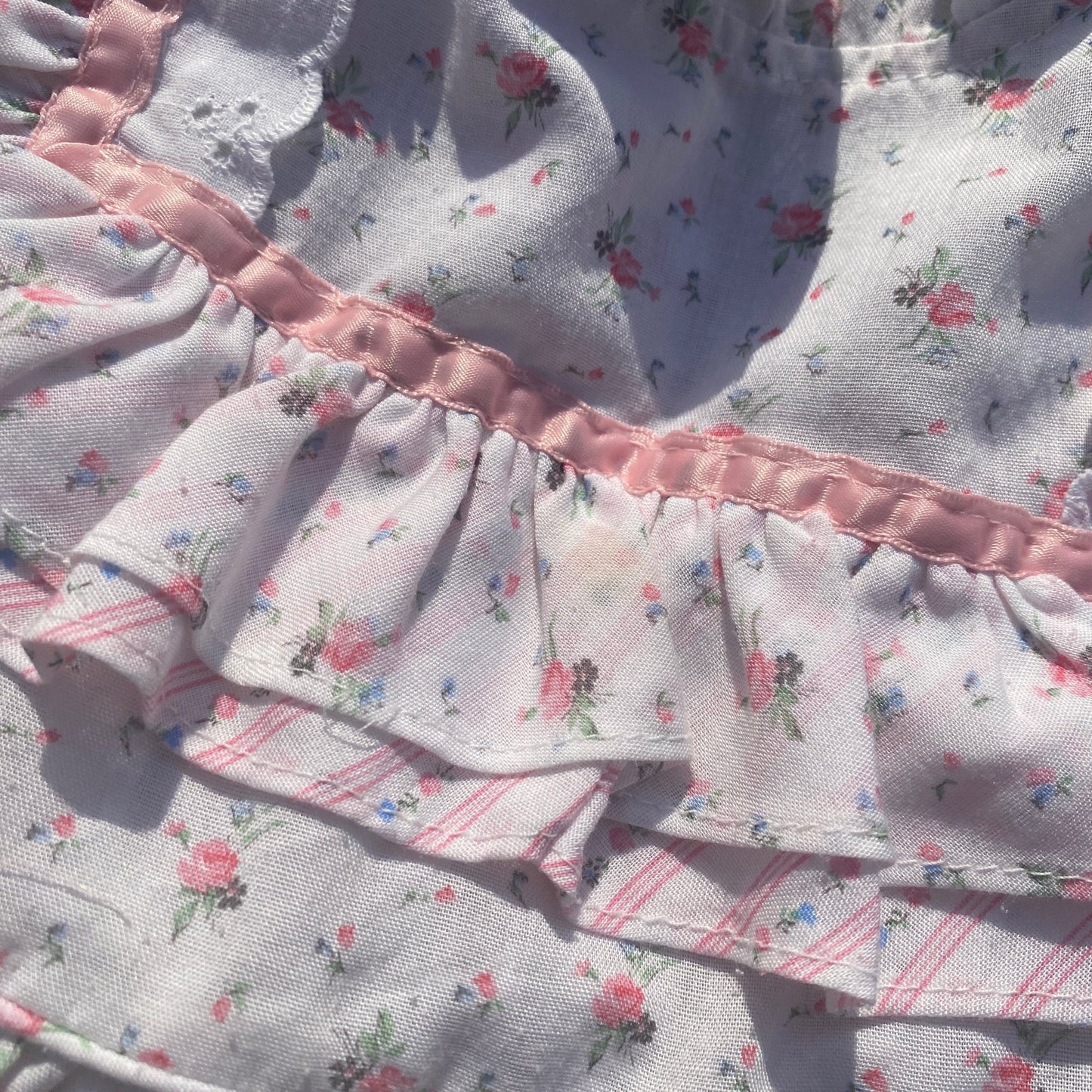 Frill prairie Tiered Floral Dress 4-5 years Summer - Secondly