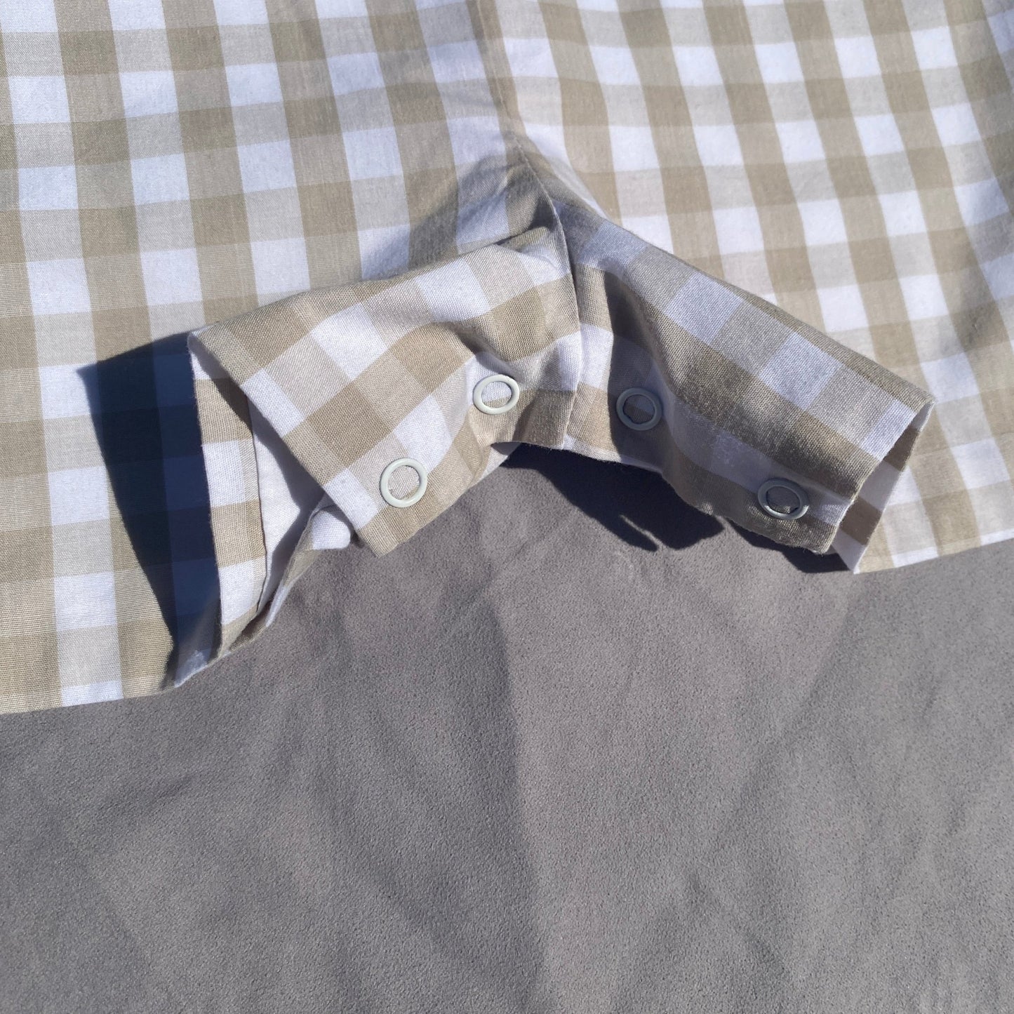 Gingham Seashell Embroidered All in One 18 - 24 Months Gingham_Seashell_Embroidered_All_in_One_238 - Secondly