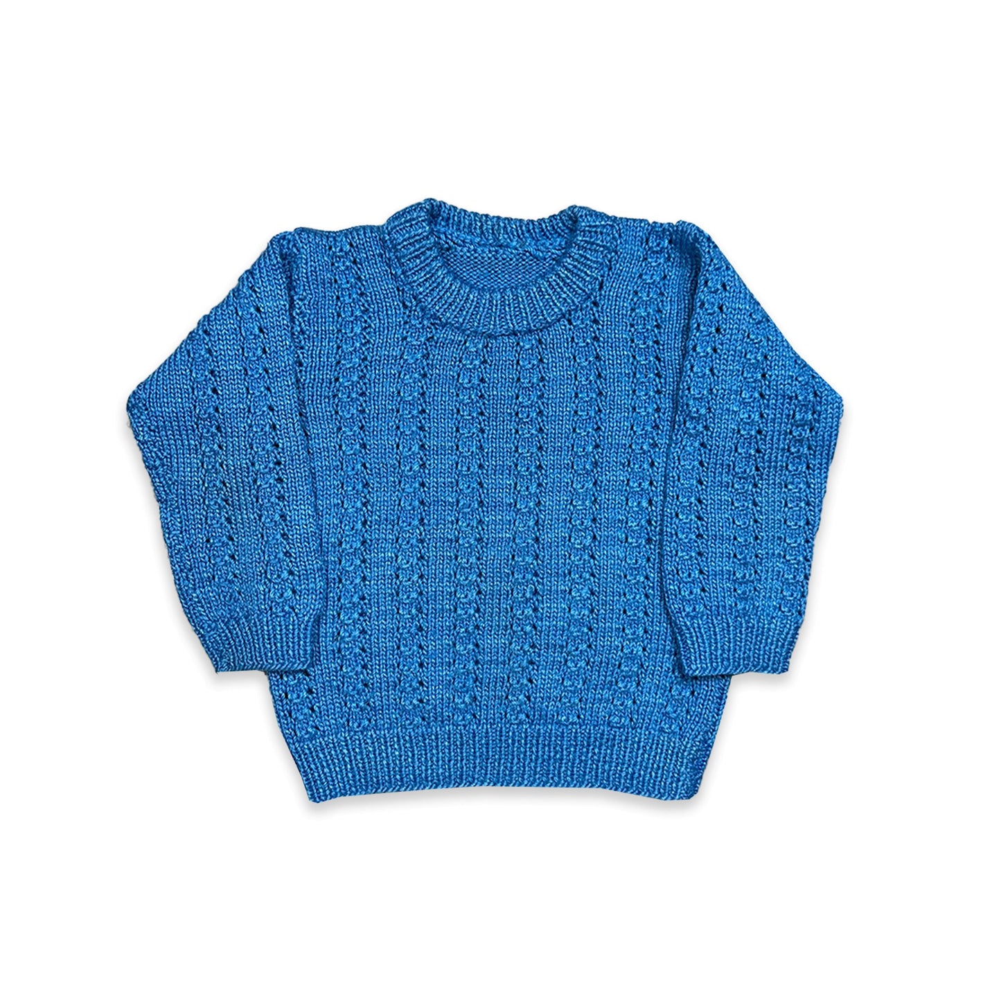 Handmade Cable Knit Jumper 5 - 6 Years Knitted New Arrivals Handmade_Cable_Knit_Jumper_5 - 6_Years_297 - Secondly
