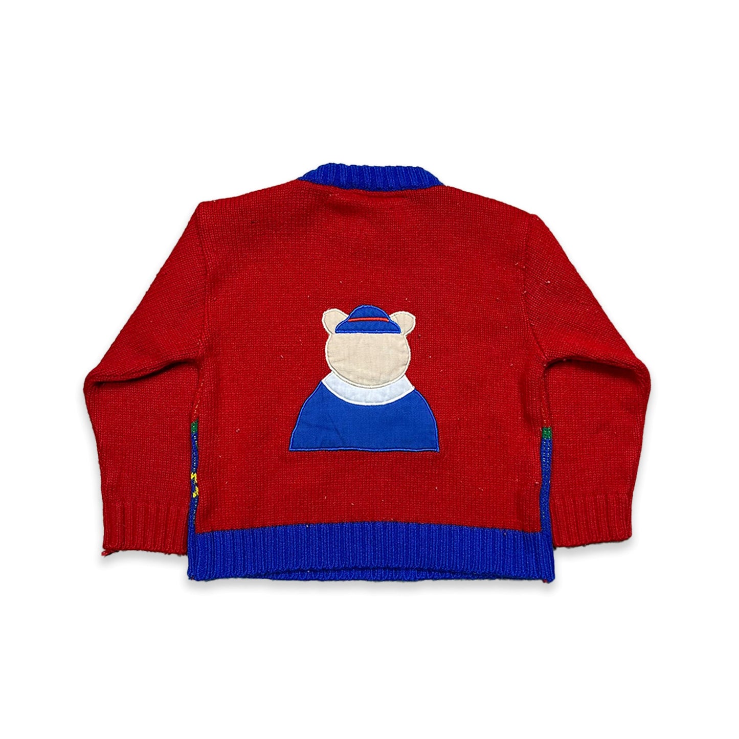 Handmade Teddy Intarsia Knit 6 - 7 Years Knitted New Arrivals Handmade_Teddy_Intarsia_Knit_6 - 7_Years_302 - Secondly