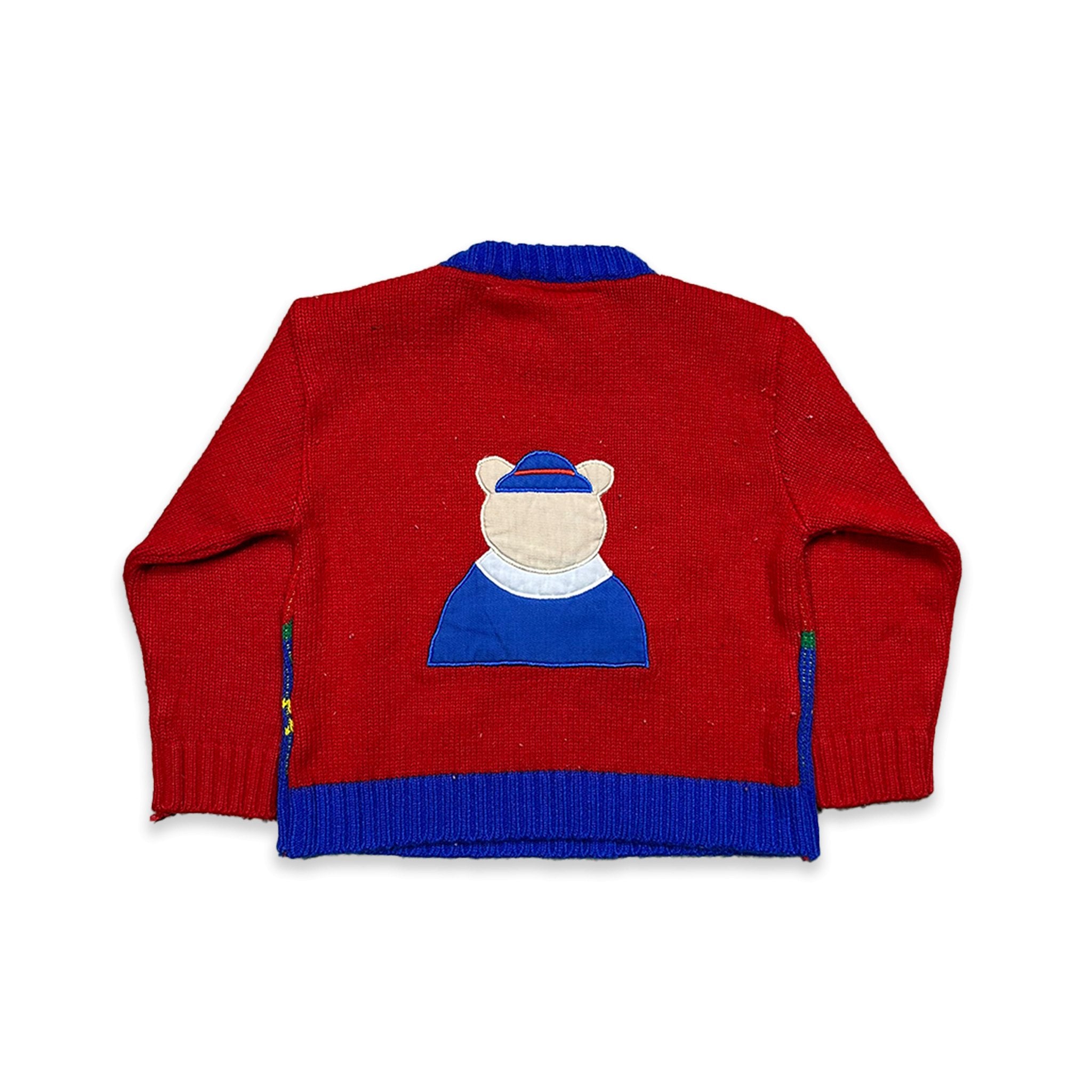 Handmade Teddy Intarsia Knit 6 - 7 Years Knitted New Arrivals Handmade_Teddy_Intarsia_Knit_6 - 7_Years_302 - Secondly