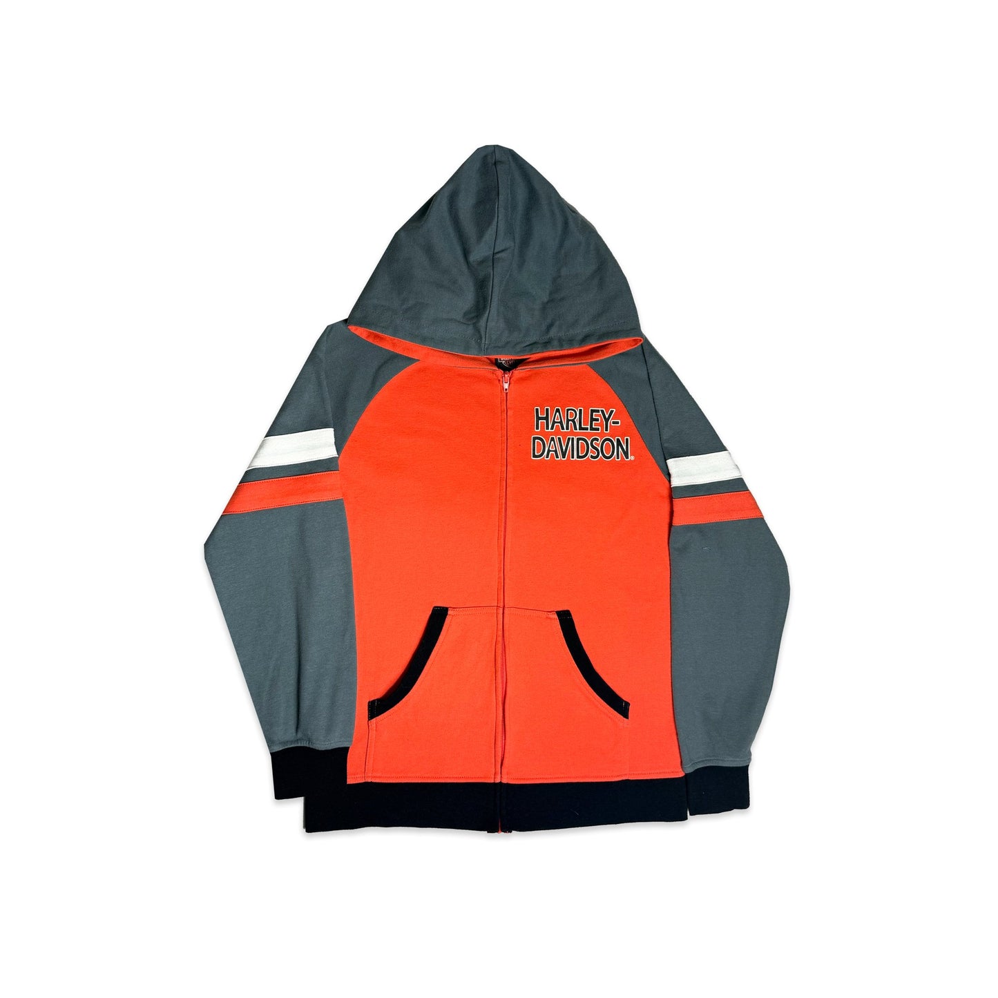 Harley Davidson Hooded Zip Up 10 - 11 Years New Arrivals Winter Harley_Davidson_Hooded_Zip_Up_10 - 11_Years_394 - Secondly