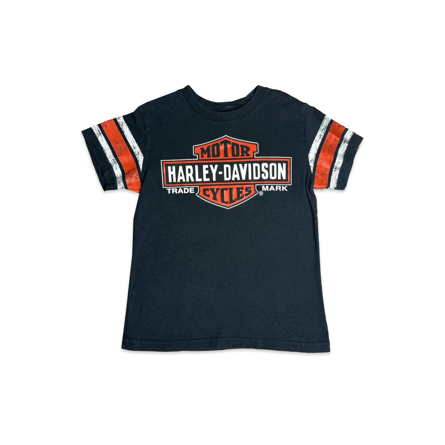 Harley Davidson Stripe Tshirt 5 - 6 Years Tshirt Winter Harley_Davidson_Stripe_Tshirt_5 - 6_Years_436 - Secondly