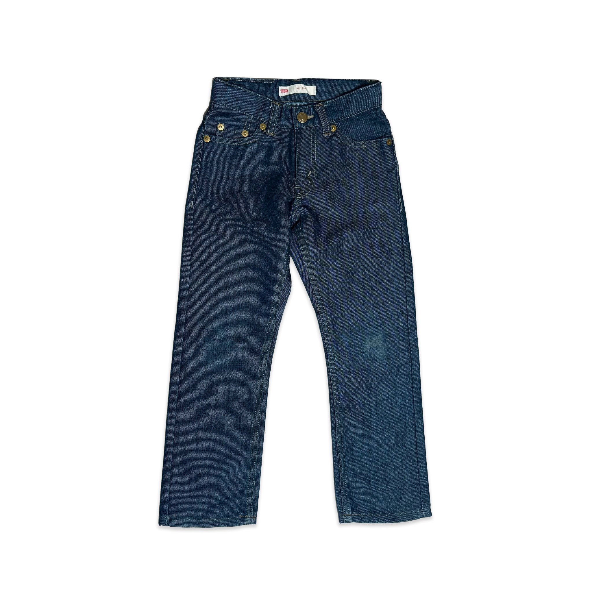 Levi's 511 Dark Denim Jeans 5 - 6 Years New Arrivals Winter Levi's_511_Dark_Denim_Jeans_5 - 6_Years_365 - Secondly