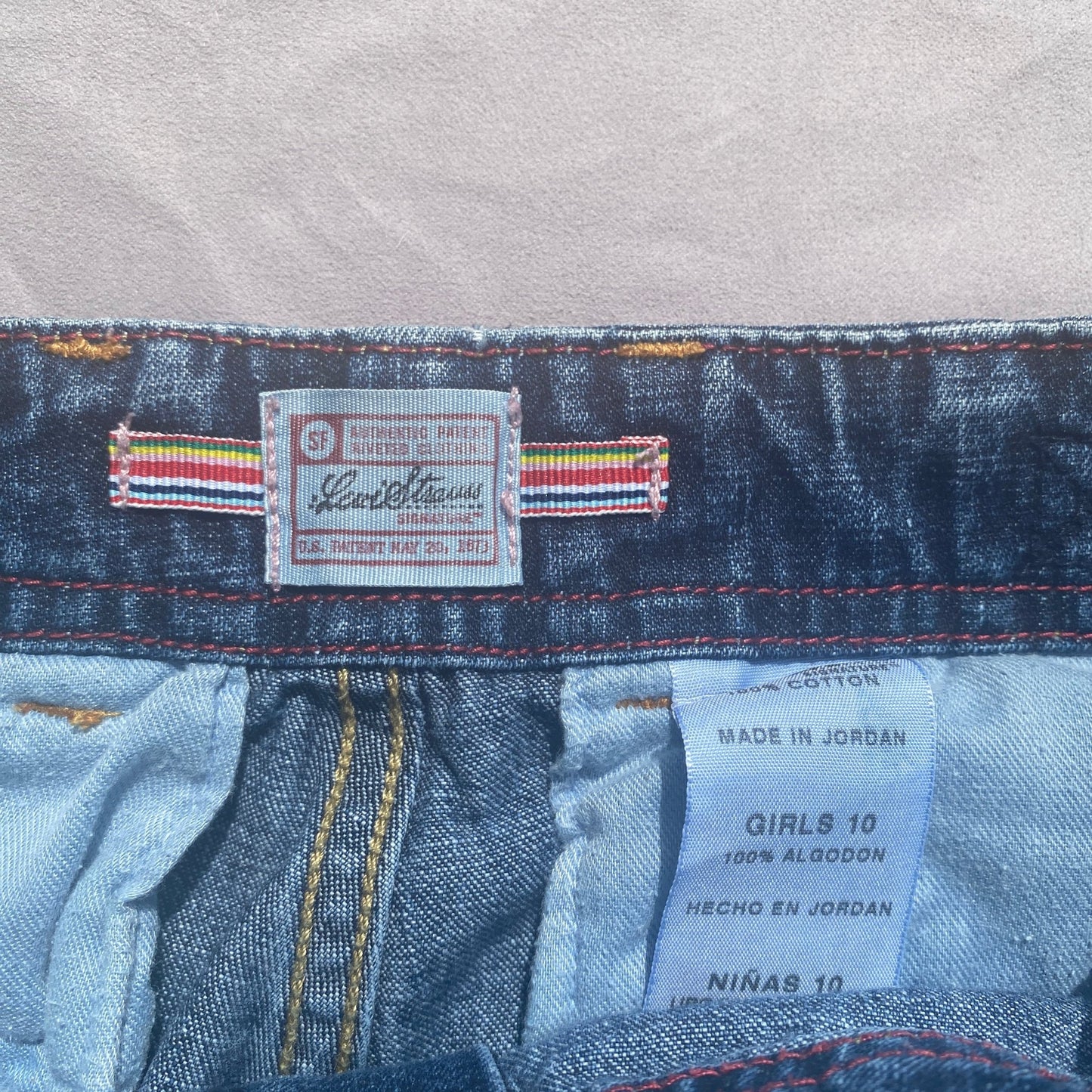Levi's Dark Denim Flare Jeans 9 - 10 Years Levi's_Dark_Denim_Flare_Jeans_207 - Secondly