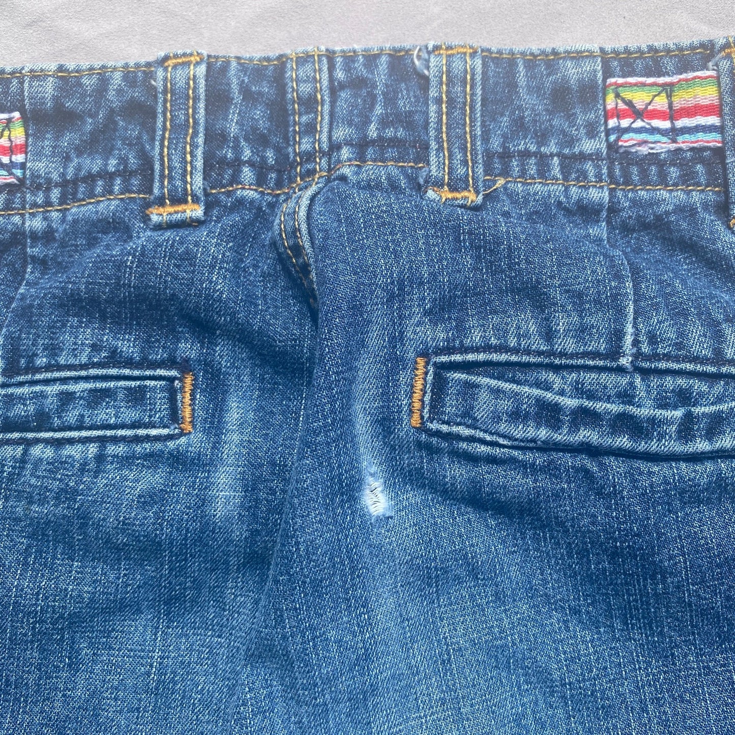 Levi's Dark Denim Flare Jeans 9 - 10 Years Levi's_Dark_Denim_Flare_Jeans_207 - Secondly