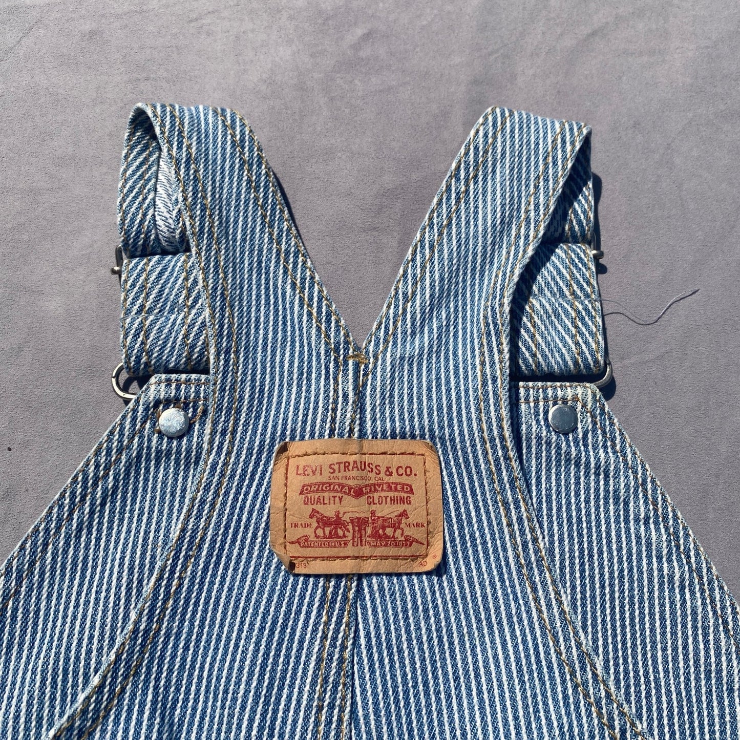 Levi's Hickory Romper Dungarees 1 - 2 Years Levi's_Hickory_Romper_Dungarees_227 - Secondly