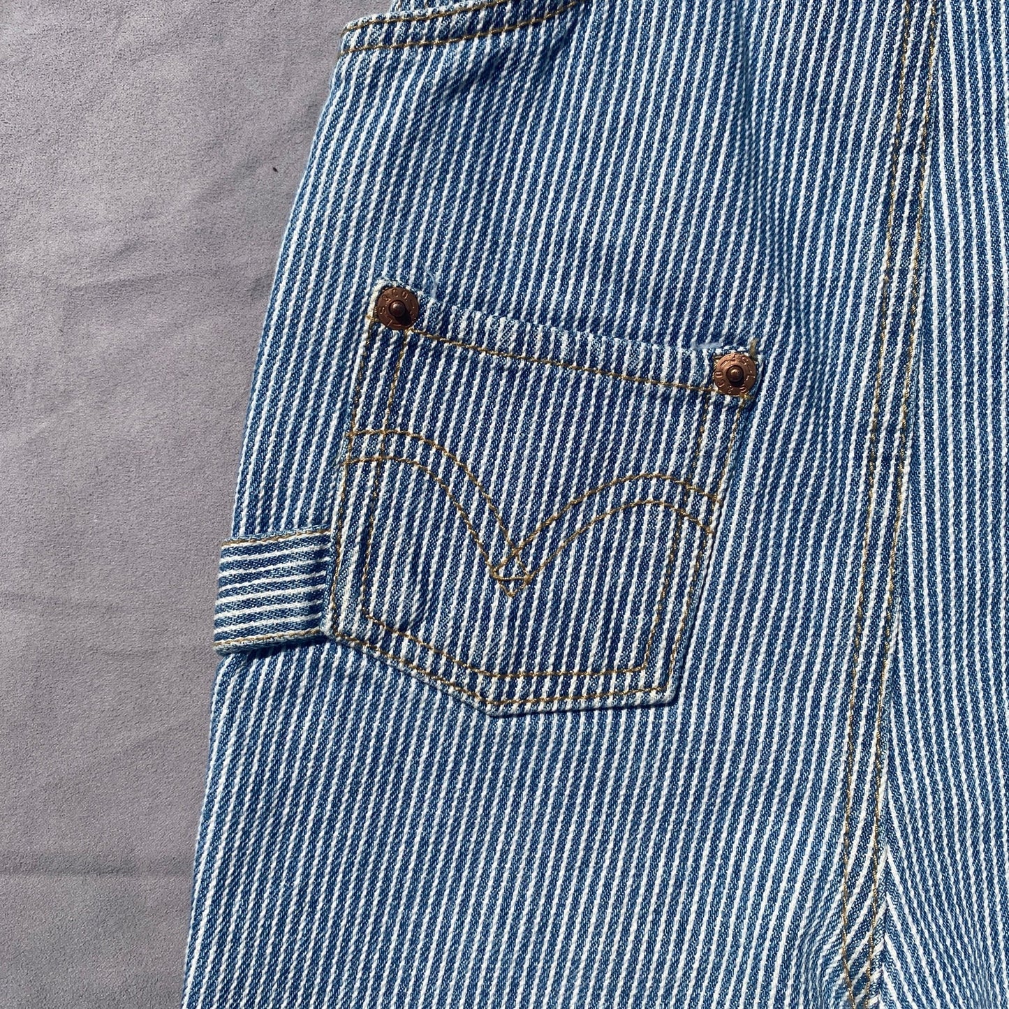 Levi's Hickory Romper Dungarees 1 - 2 Years Levi's_Hickory_Romper_Dungarees_227 - Secondly