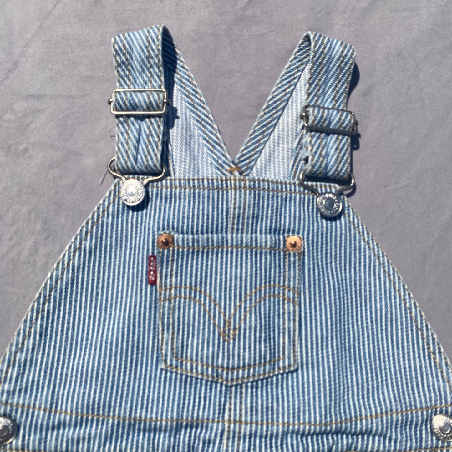 Levi's Hickory Romper Dungarees 1 - 2 Years Levi's_Hickory_Romper_Dungarees_227 - Secondly