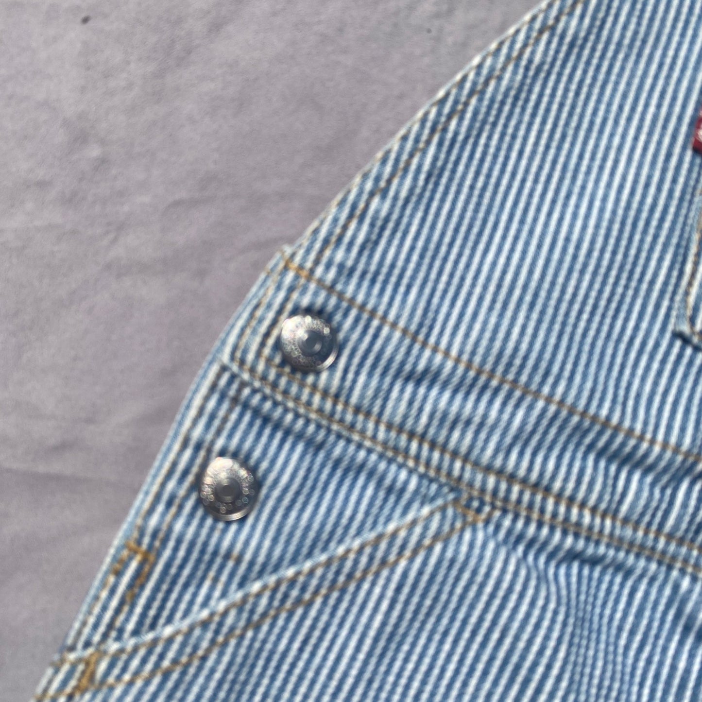Levi's Hickory Romper Dungarees 1 - 2 Years Levi's_Hickory_Romper_Dungarees_227 - Secondly