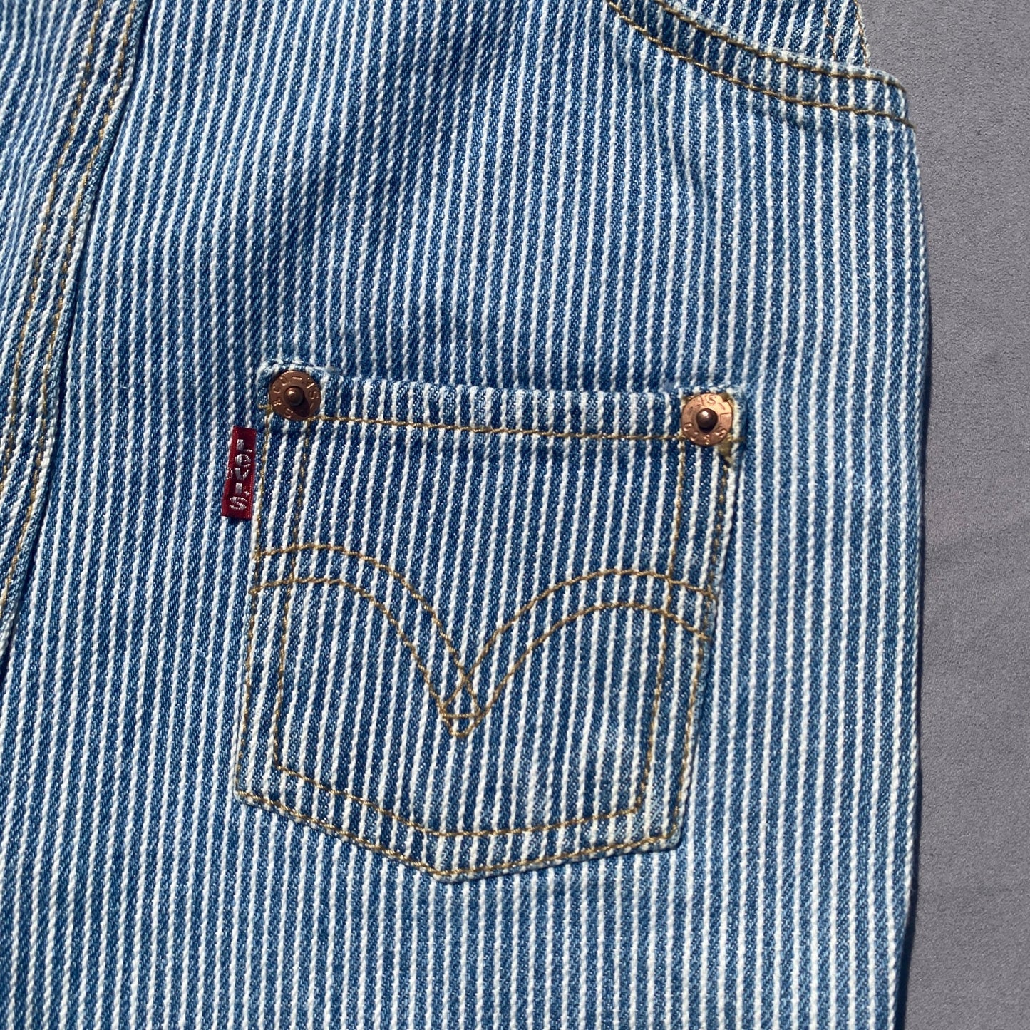 Levi's Hickory Romper Dungarees 1 - 2 Years Levi's_Hickory_Romper_Dungarees_227 - Secondly