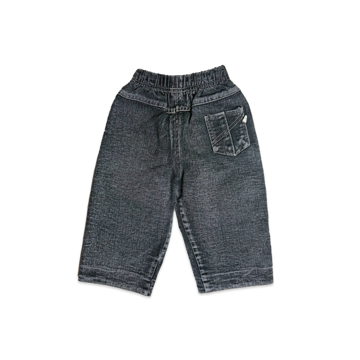 Lion Embroidered Cargo Jeans 9 - 12 Months New Arrivals Winter Lion_Embroidered_Cargo_Jeans_9 - 12_Months_443 - Secondly