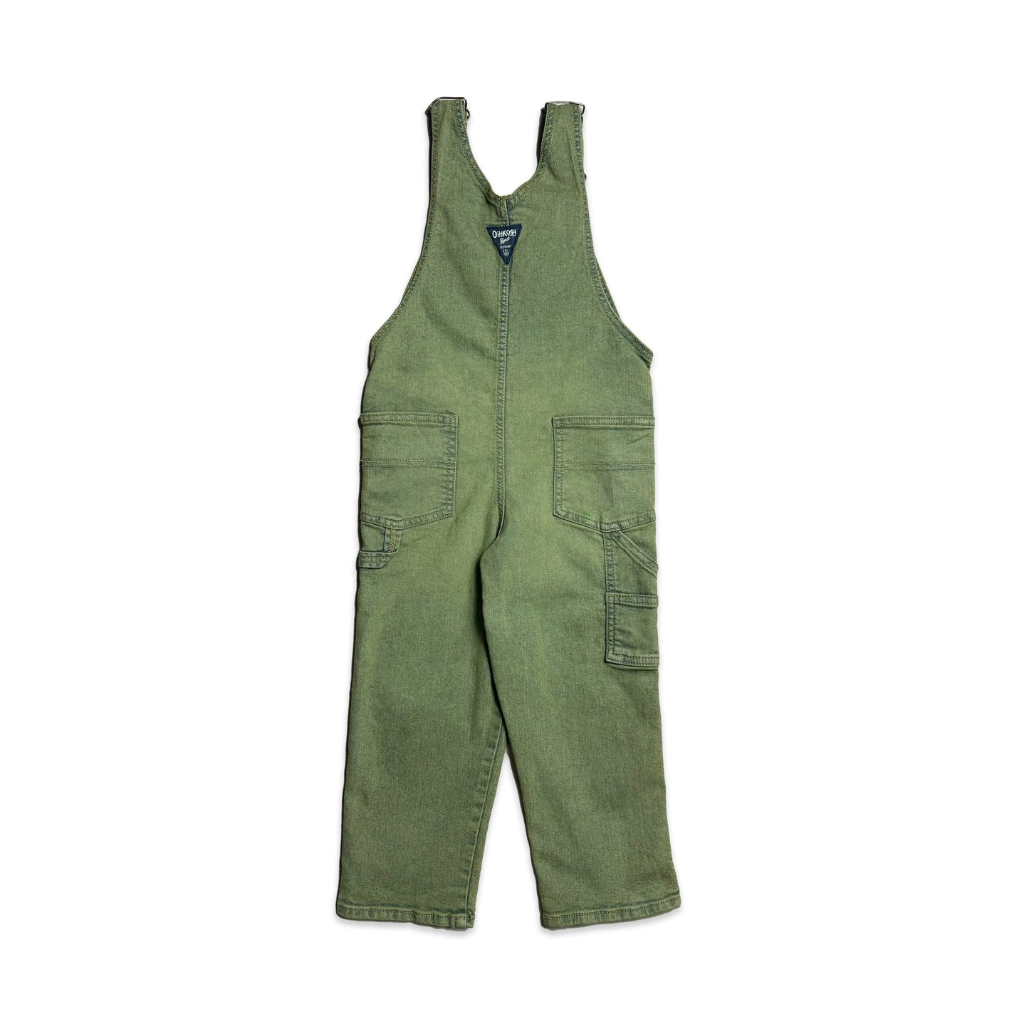 OshKosh B'Gosh Acid Washed Dungarees 5 - 6 Years Dungarees New Arrivals OshKosh_B'Gosh_Acid_Washed_Dungarees_5 - 6_Years_326 - Secondly