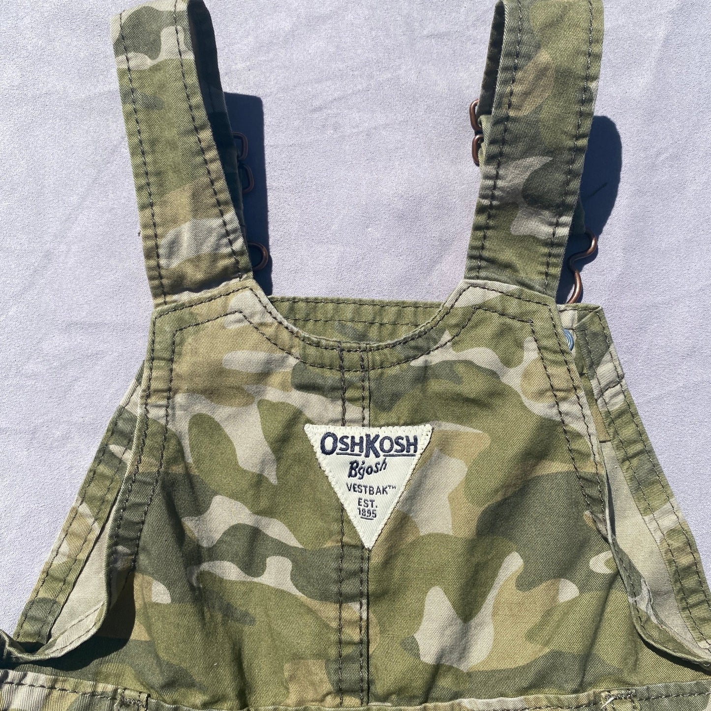 OshKosh B'Gosh Camo Dungarees Dress 2 - 3 Years OshKosh_B'Gosh_Camo_Dungarees_Dress_228 - Secondly