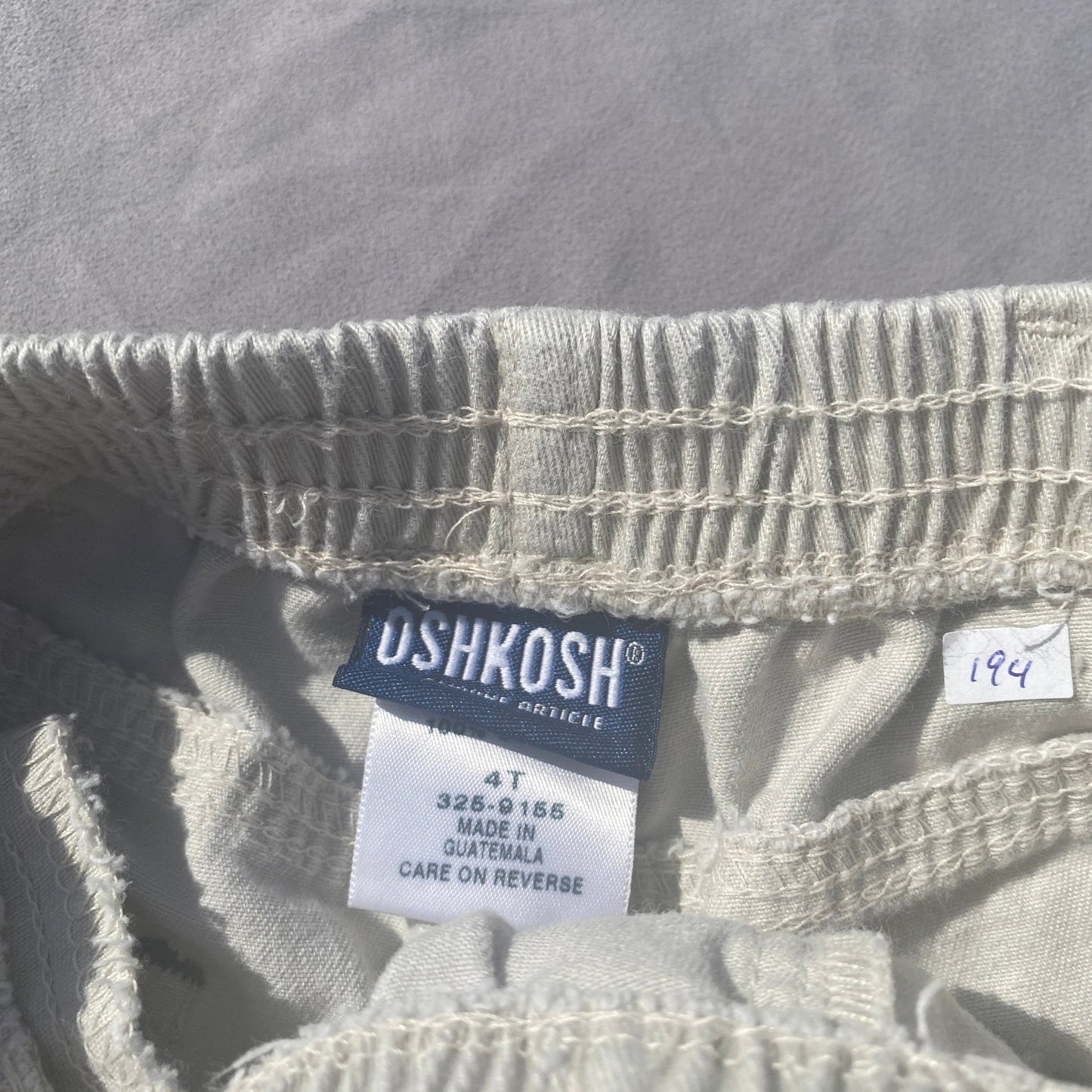 OshKosh B'Gosh Carpenter Baseball Shorts 4 - 5 Years OshKosh_B'Gosh_Carpenter_Baseball_Shorts_194 - Secondly
