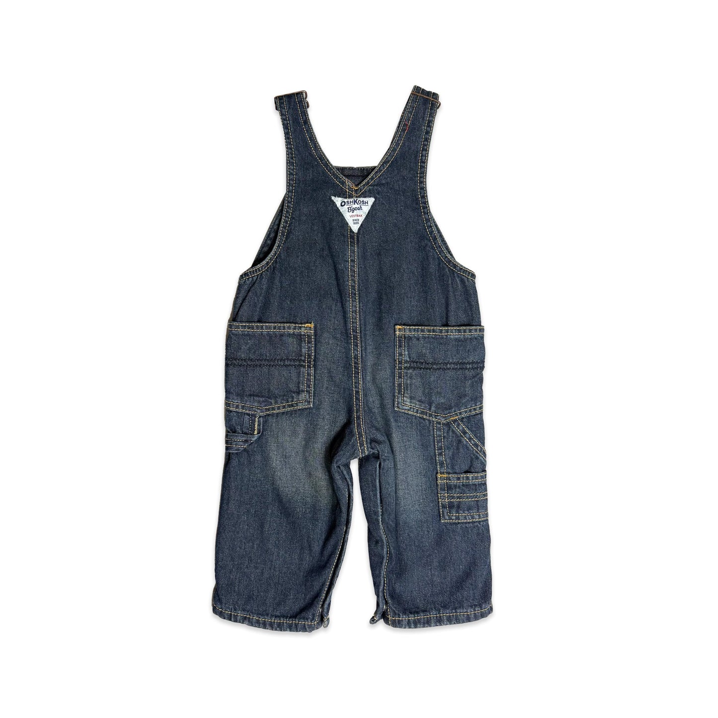OshKosh B'Gosh Gold Label Dungarees 6 - 9 Months Dungarees New Arrivals OshKosh_B'Gosh_Gold_Label_Dungarees_6 - 9_Months_329 - Secondly
