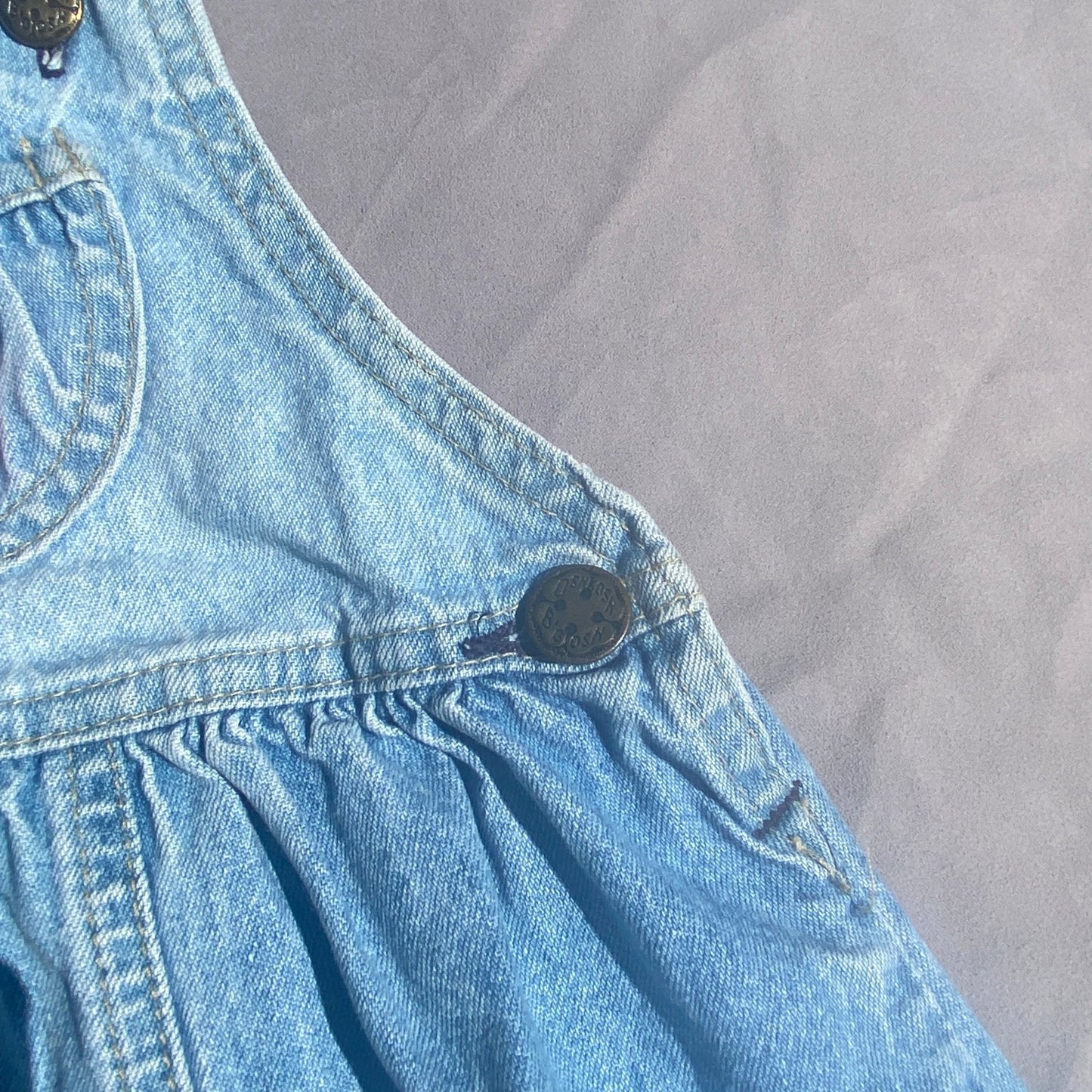 OshKosh B'Gosh Lightwash Balloon Dungarees 3 - 4 Years OshKosh_B'Gosh_Lightwash_Balloon_Dungarees_245 - Secondly
