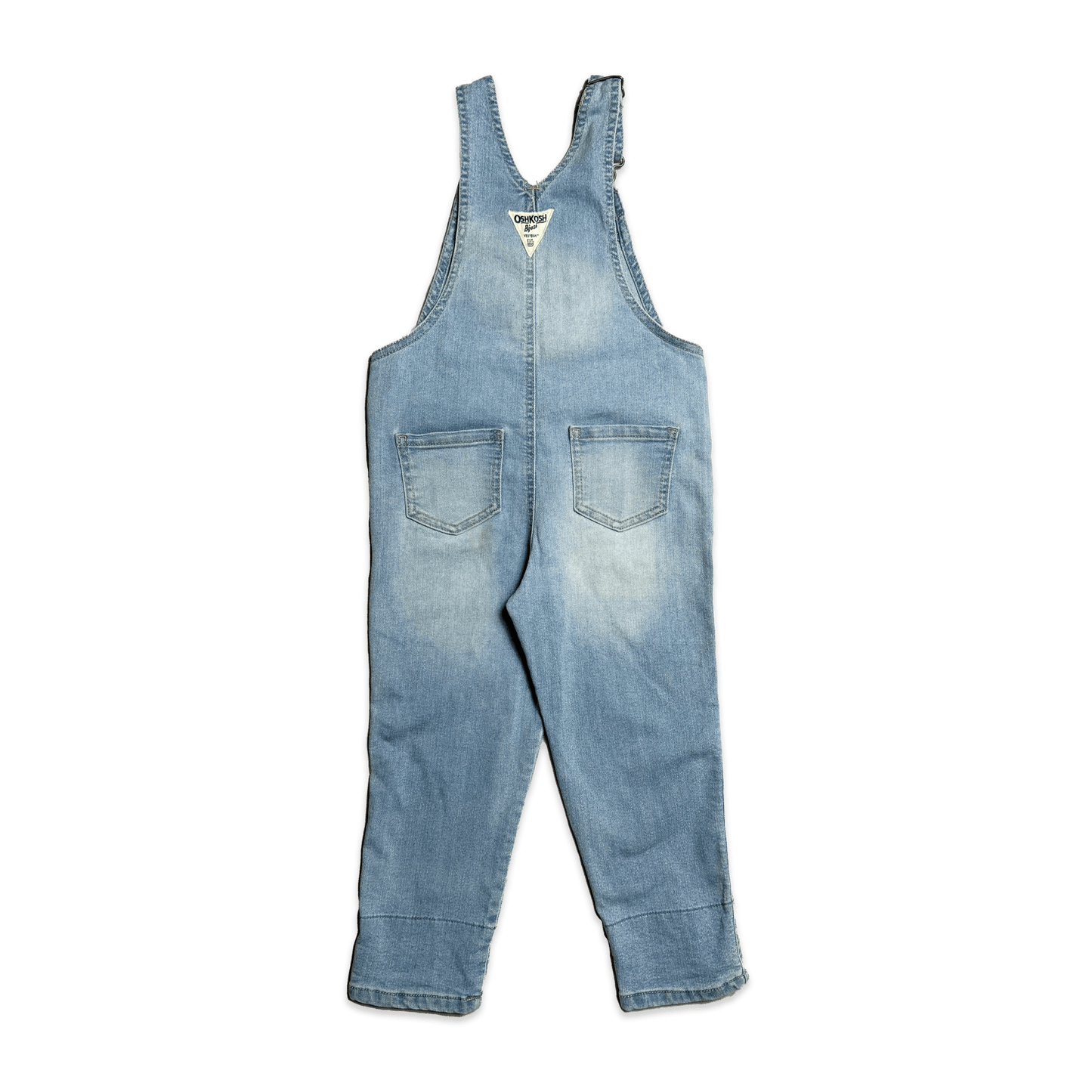 OshKosh B'Gosh Lightwash Dungarees 4 - 5 Years Dungarees OshKosh_B'Gosh_Lightwash_Dungarees_4 - 5_Years_328 - Secondly