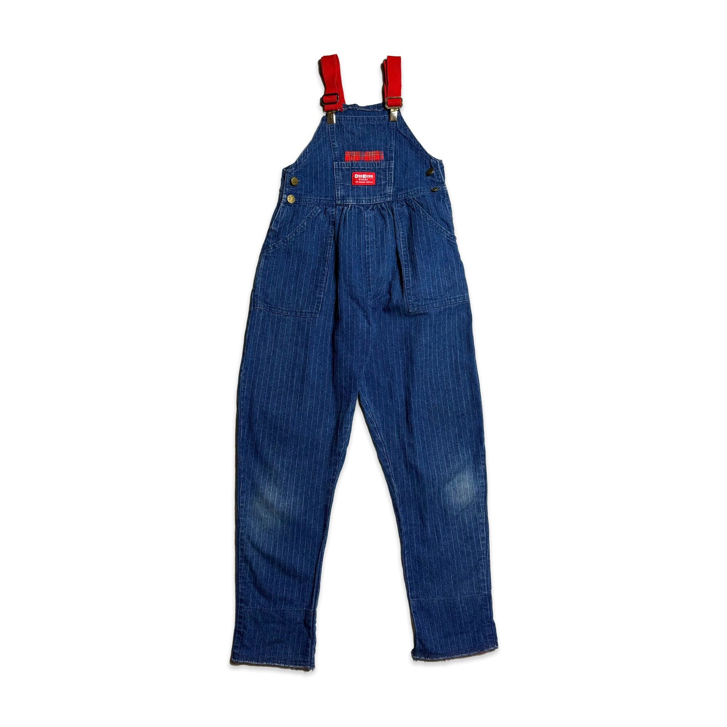 OshKosh B'Gosh Pinstripe Dungarees 6 - 7 Years Dungarees New Arrivals OshKosh_B'Gosh_Pinstripe_Dungarees_6 - 7_Years_325 - Secondly