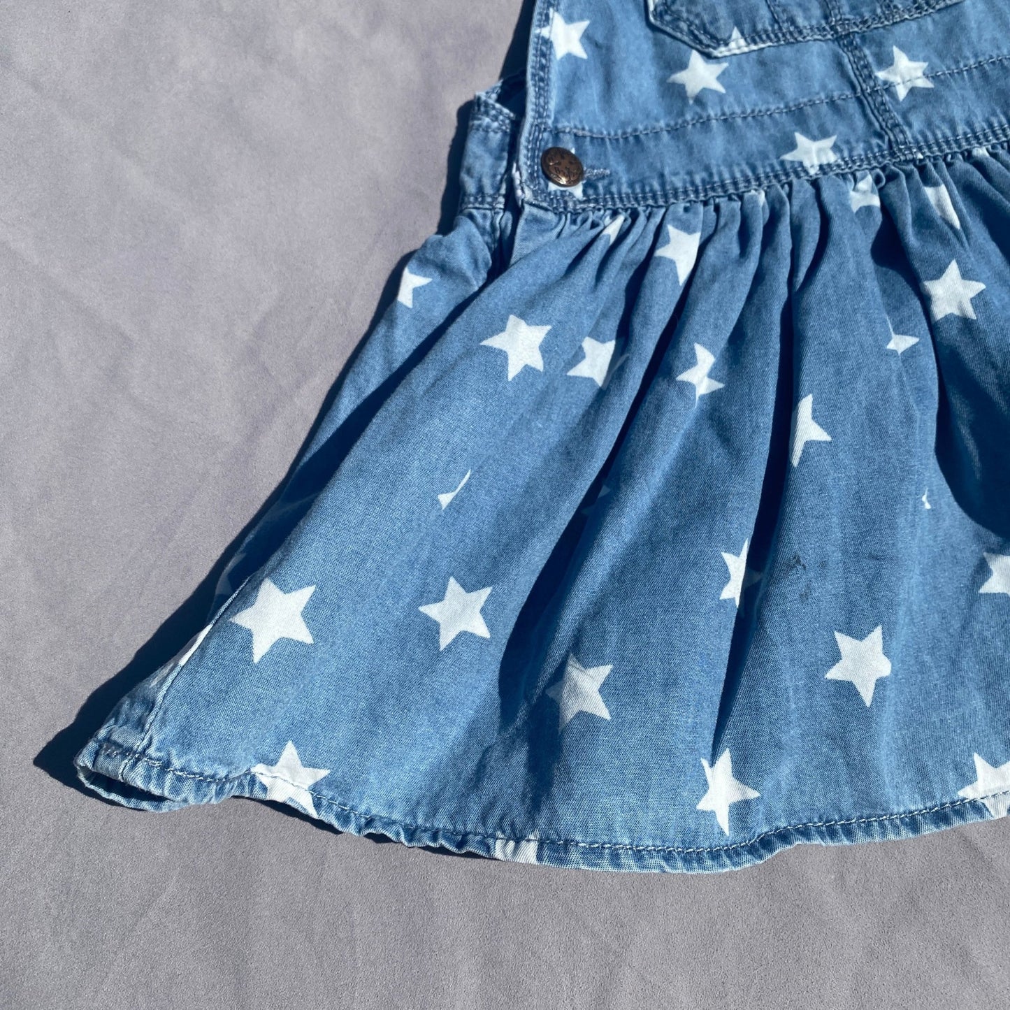 OshKosh B'Gosh Star Print Dungarees Dress 18 - 24 Months OshKosh_B'Gosh_Star_Print_Dungarees_Dress_242 - Secondly