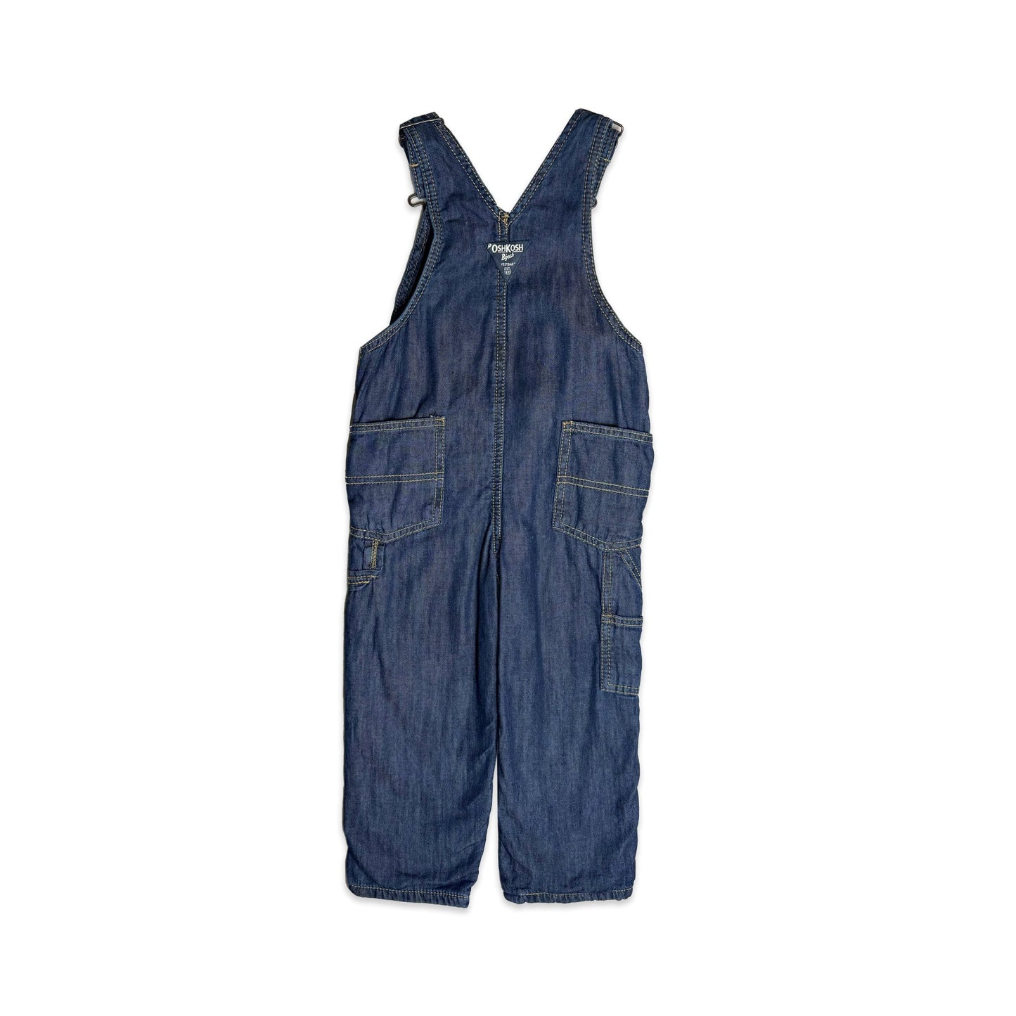OshKosh Darkwash Denim Dungarees 2 - 3 Years Dungarees New Arrivals OshKosh_Darkwash_Denim_Dungarees_2 - 3_Years_341 - Secondly
