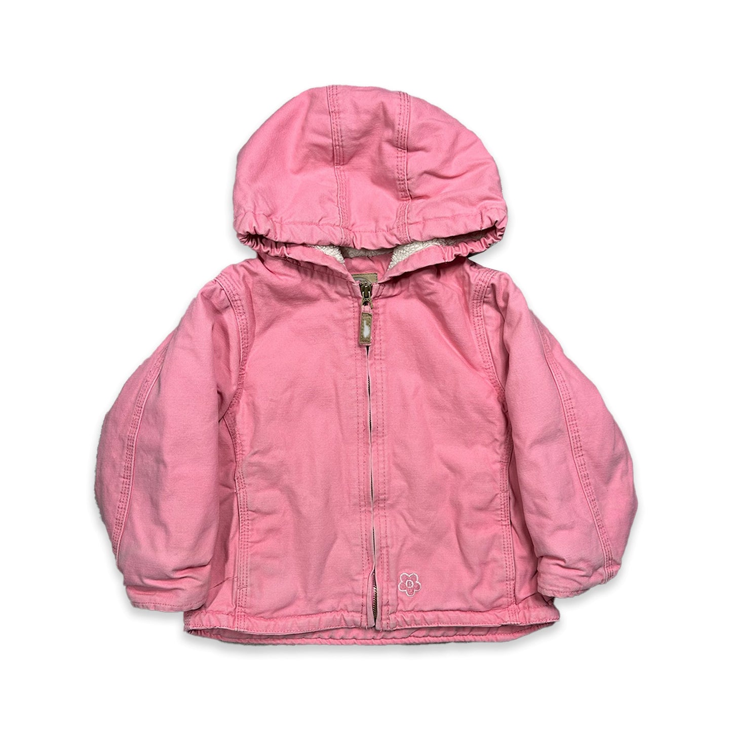 Pink Fleeced Hooded Jacket 4 - 5 Years Girly New Arrivals Pink_Fleeced_Hooded_Jacket_4 - 5_Years_254 - Secondly