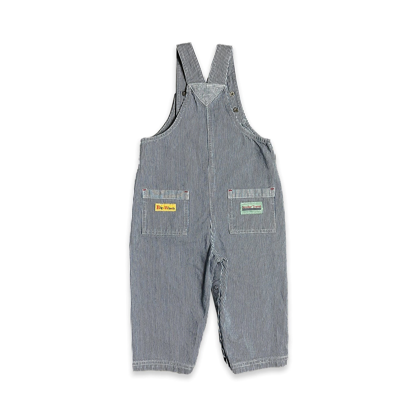 Pinstripe Skooter Dungarees 18 - 24 Months Dungarees New Arrivals Pinstripe_Skooter_Dunagrees_18 - 24_Months_266 - Secondly
