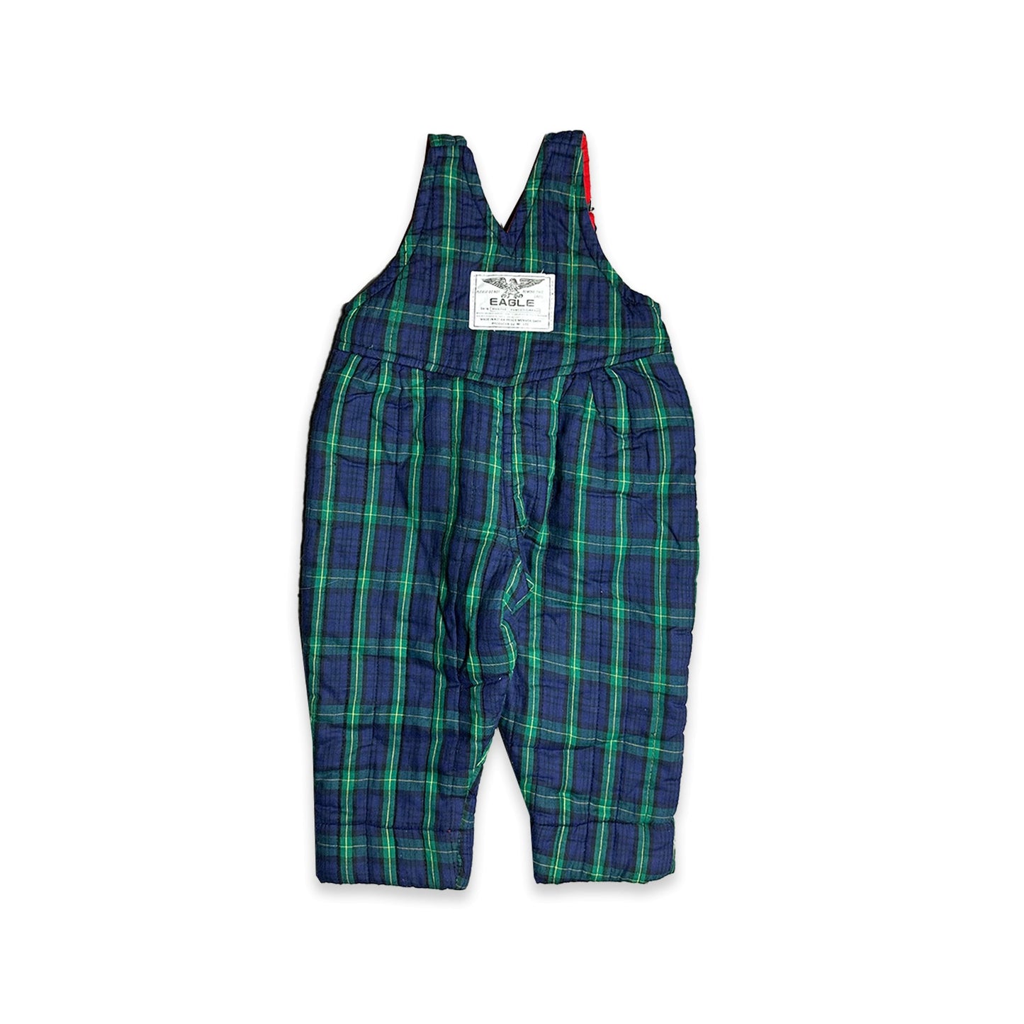 Plaid Embroidered Ski Salopettes 18 - 24 Months New Arrivals Ski Suit Plaid_Embroidered_Ski_Salopettes_18 - 24_Months_260 - Secondly