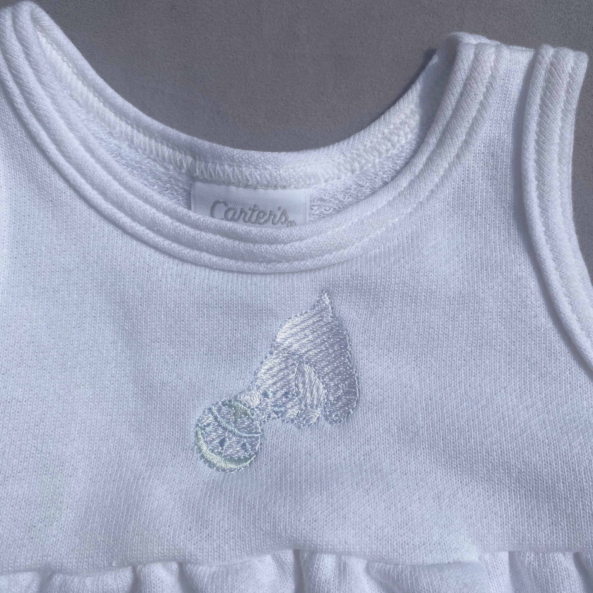 Puppy Embroidered All in One 3 - 6 Months Puppy_Embroidered_All_in_One_179 - Secondly