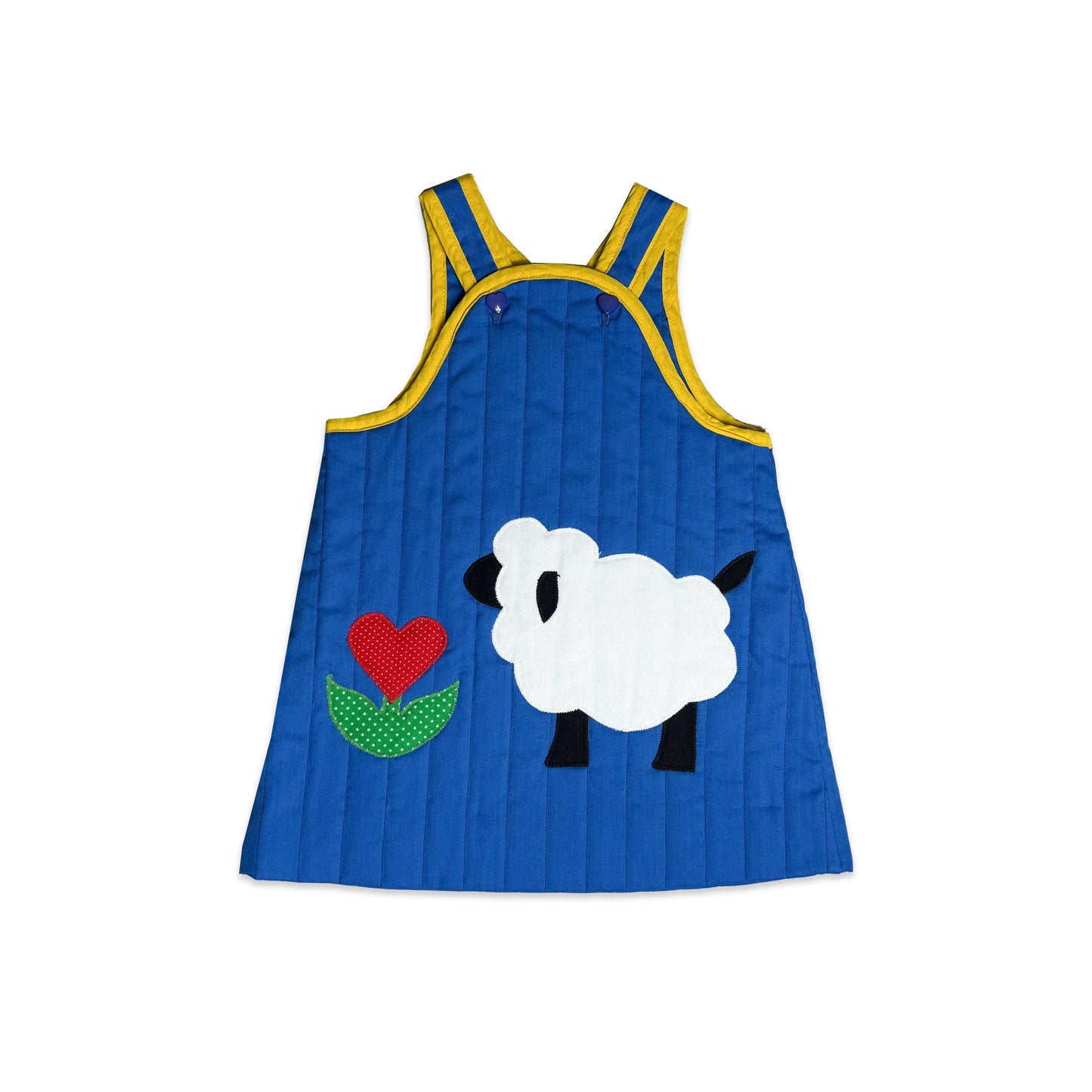 Quilted Sheep Overall Dress 2 - 3 Years Dress New Arrivals Quilted_Sheep_Overall_Dress_2 - 3_Years_321 - Secondly