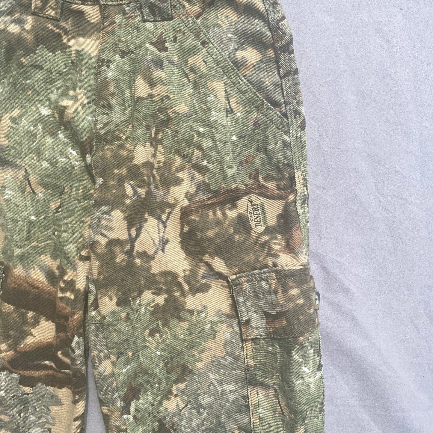 Retro Camo Cargo Trousers 8 - 9 Years Retro_Camo_Cargo_Trousers__208 - Secondly
